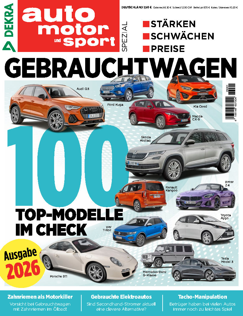 auto motor und sport Spezial Gebrauchtwagen 01/2026