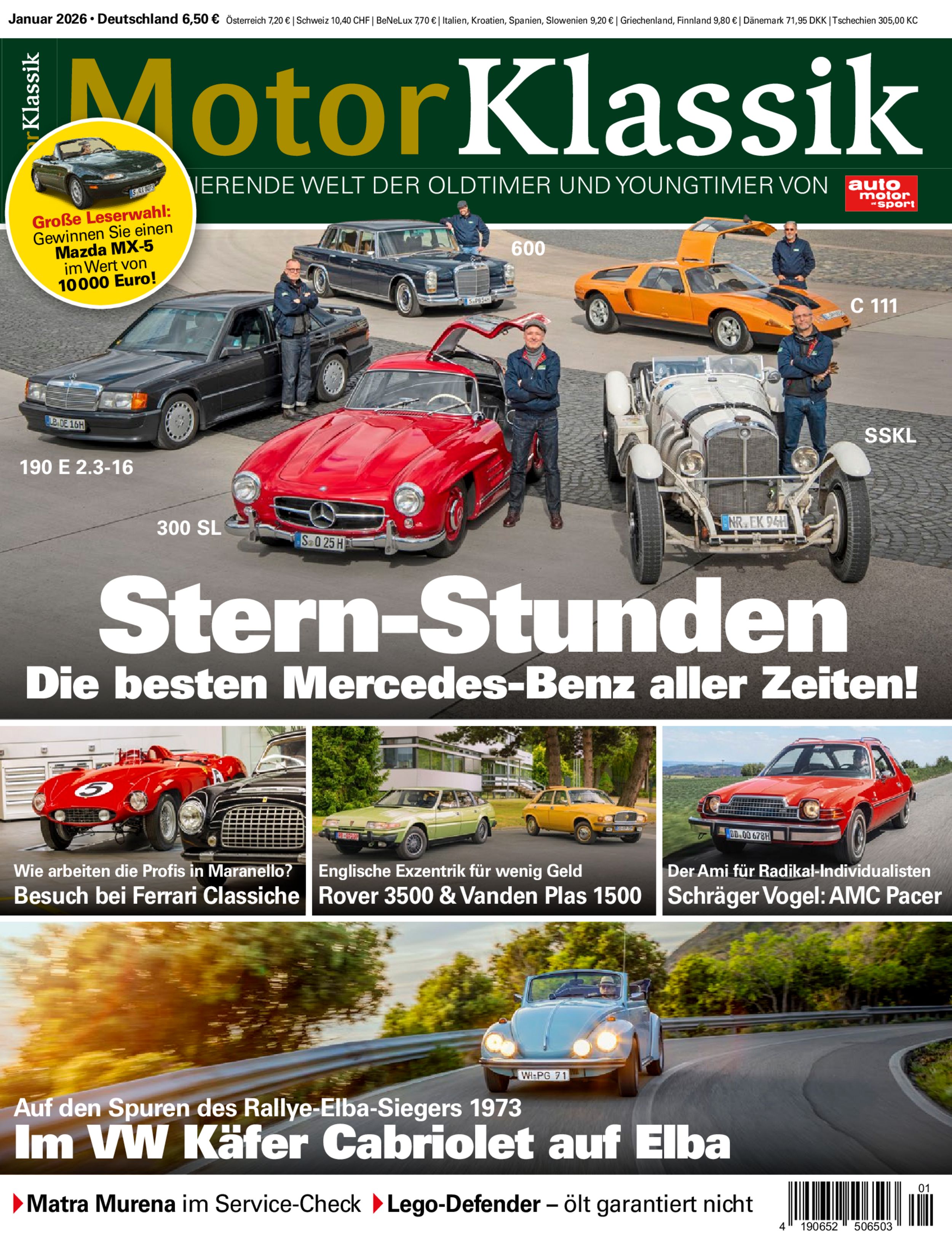 Motor Klassik ePaper 01/2026