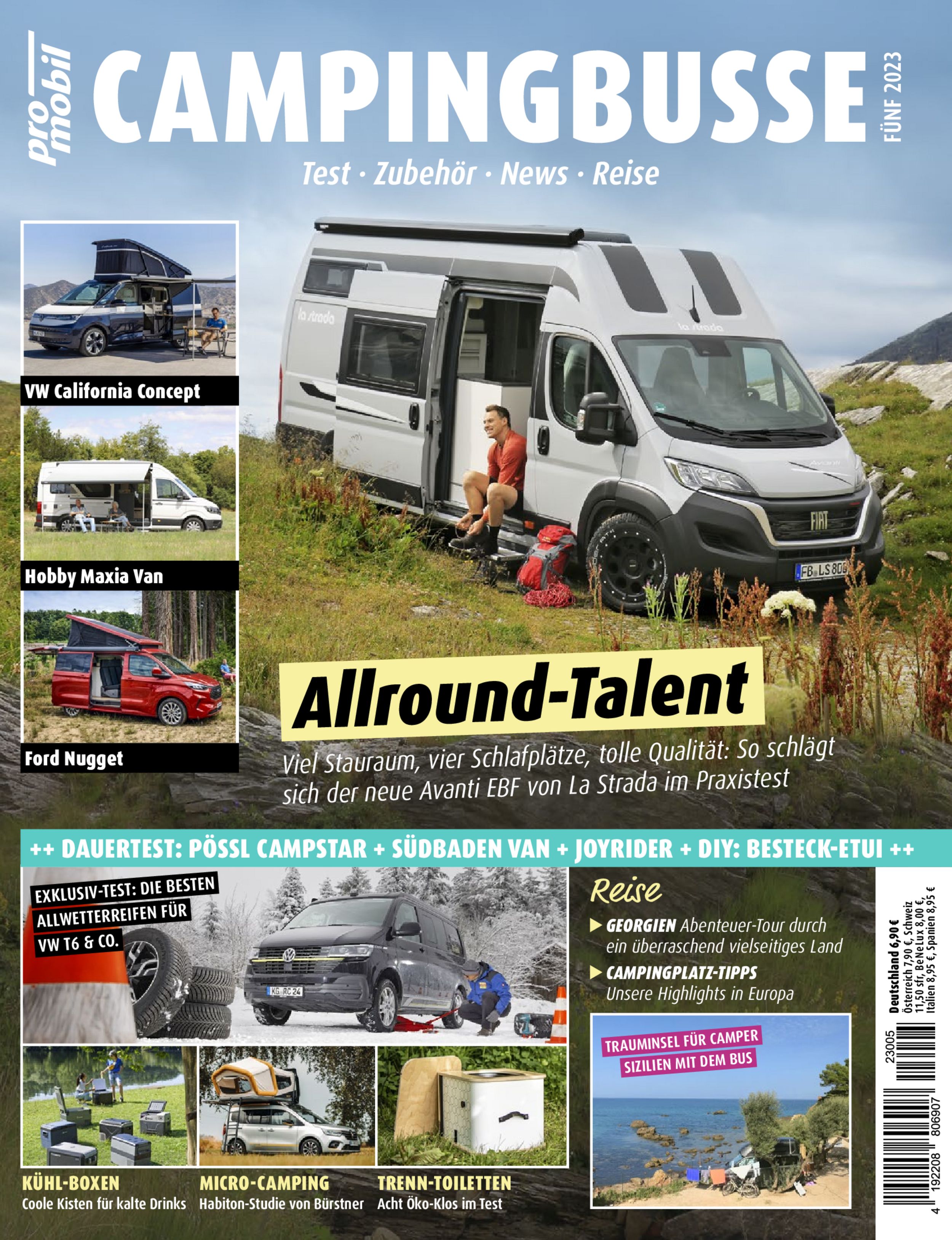 promobil CAMPINGBUSSE ePaper 05/2023