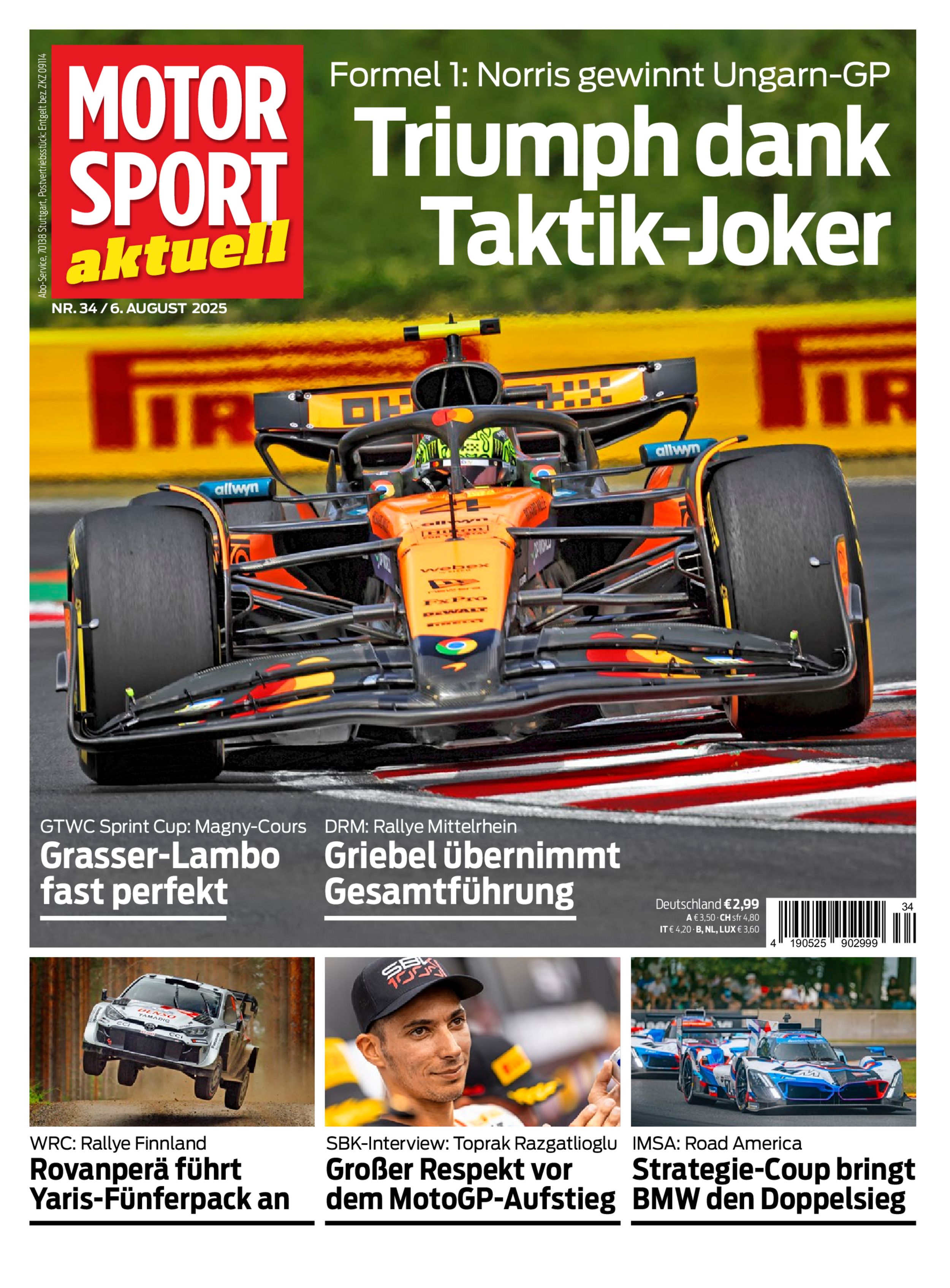 MOTORSPORT aktuell 34/2025