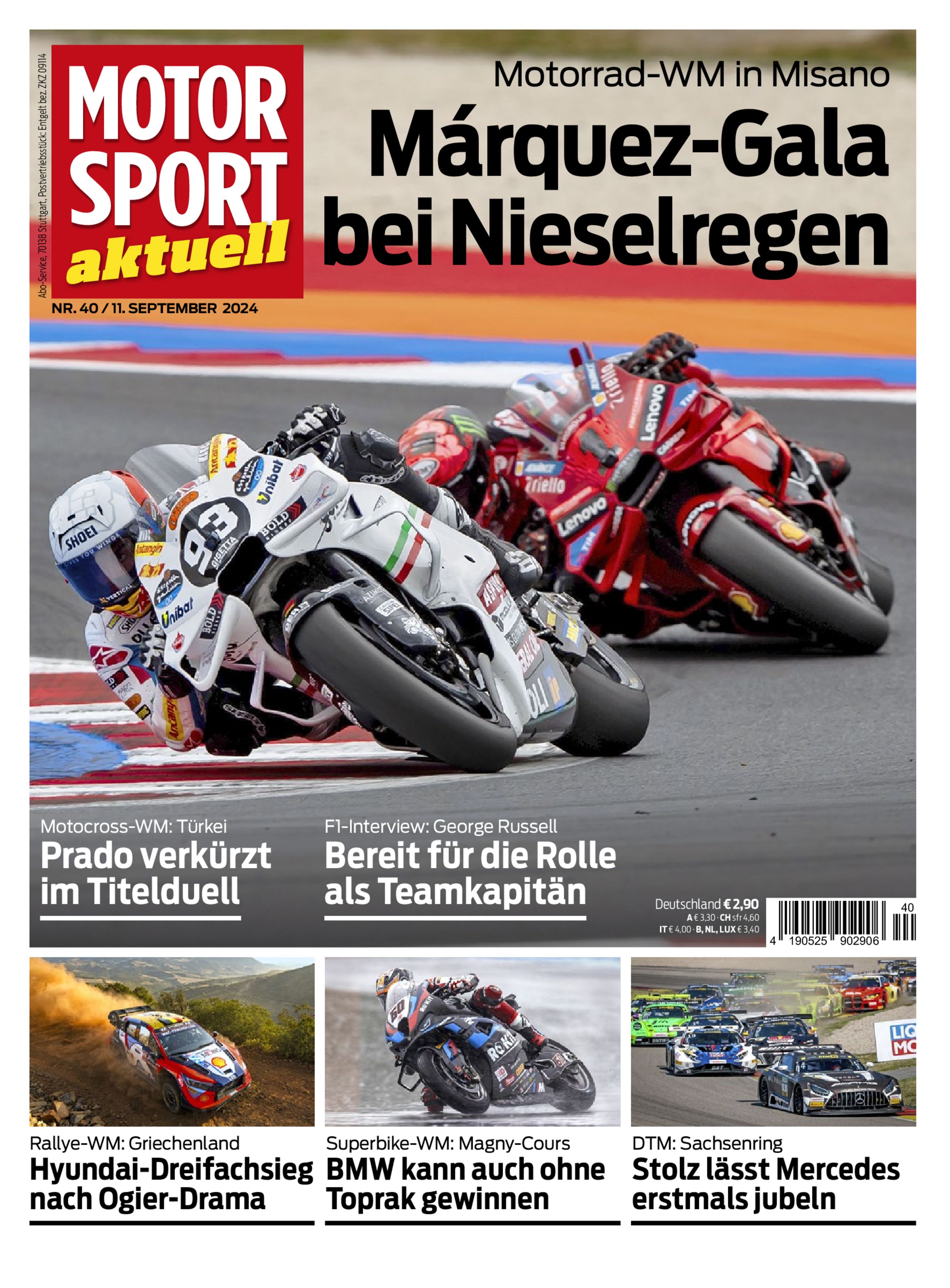MOTORSPORT aktuell ePaper 40/2024