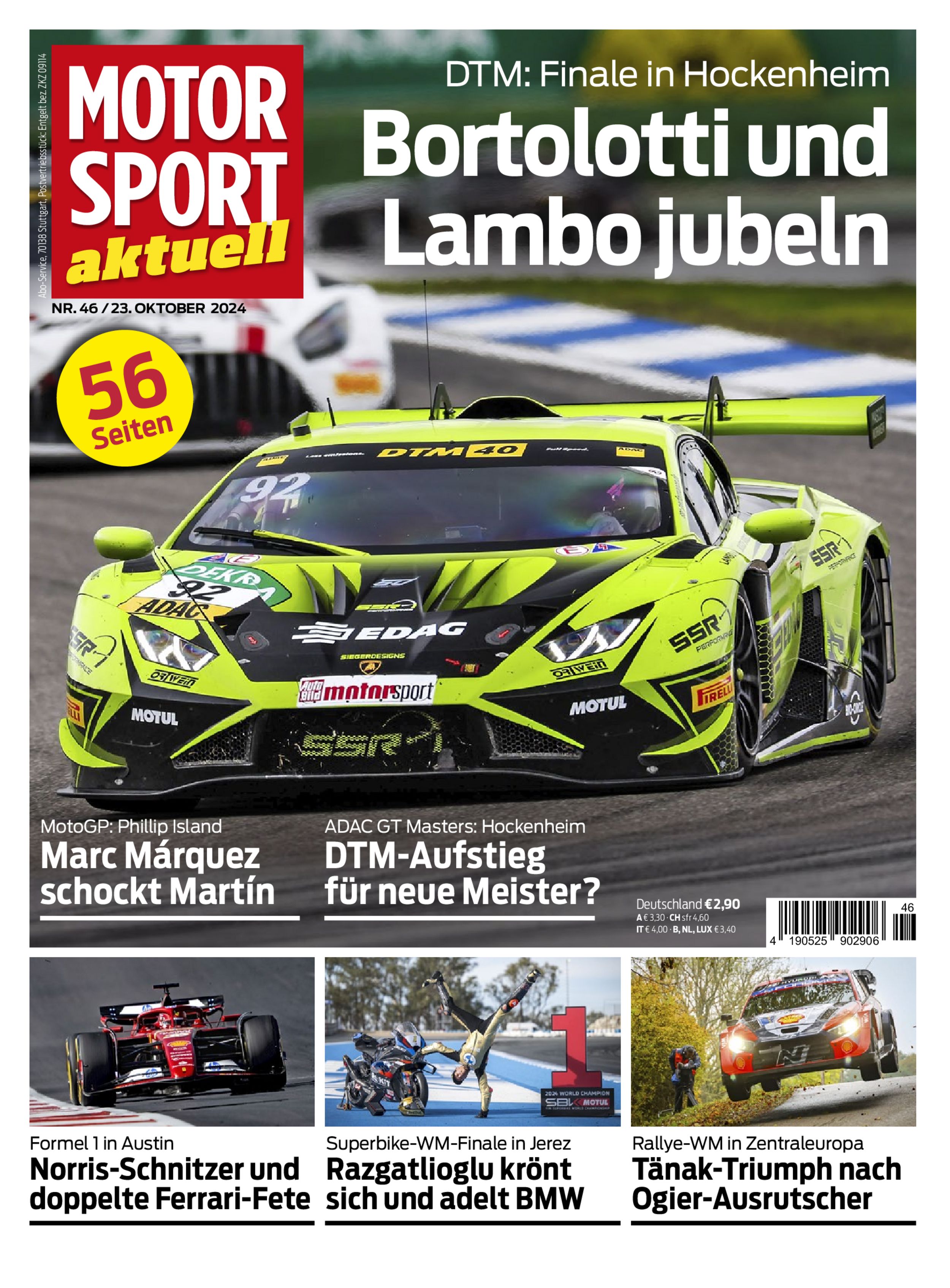 MOTORSPORT aktuell ePaper 46/2024