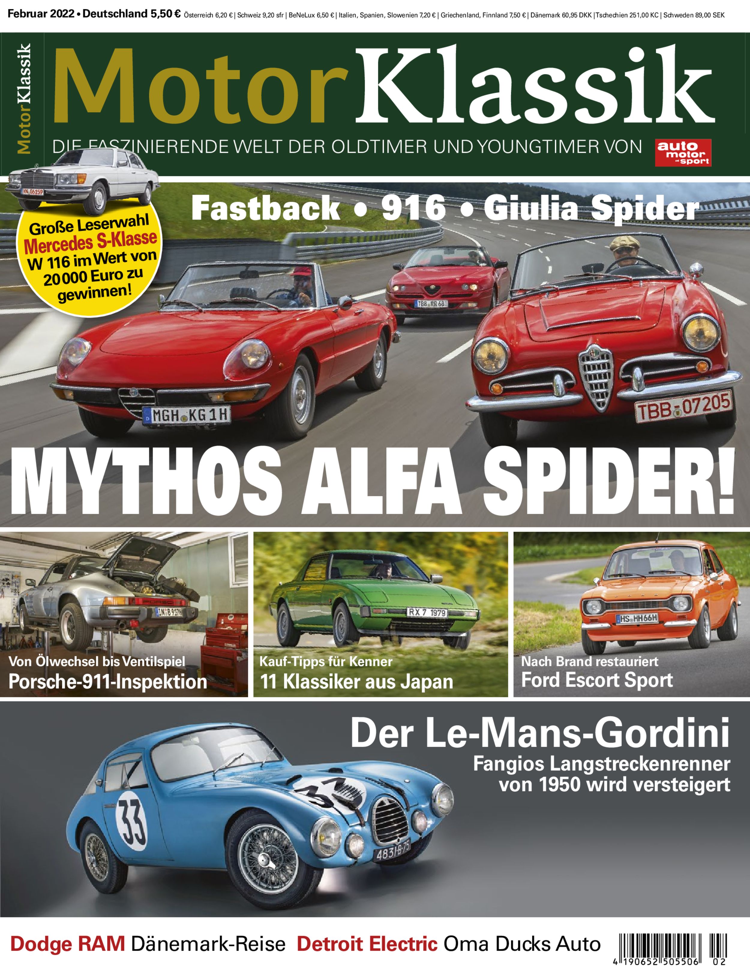 Motor Klassik ePaper 02/2022