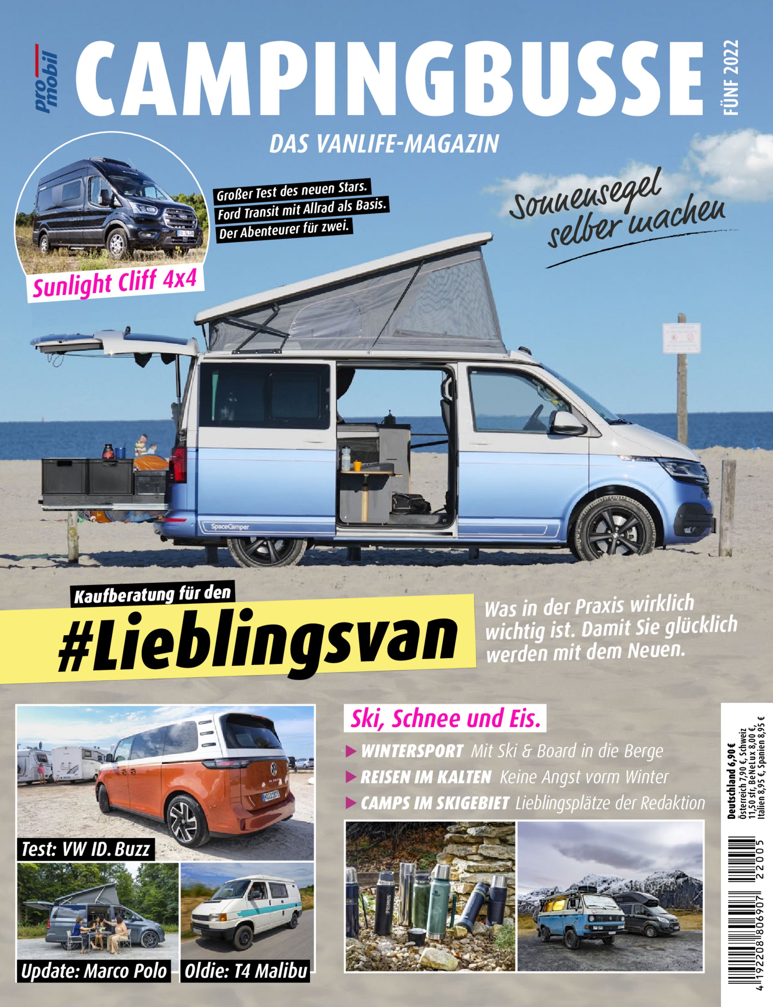 promobil CAMPINGBUSSE ePaper 05/2022