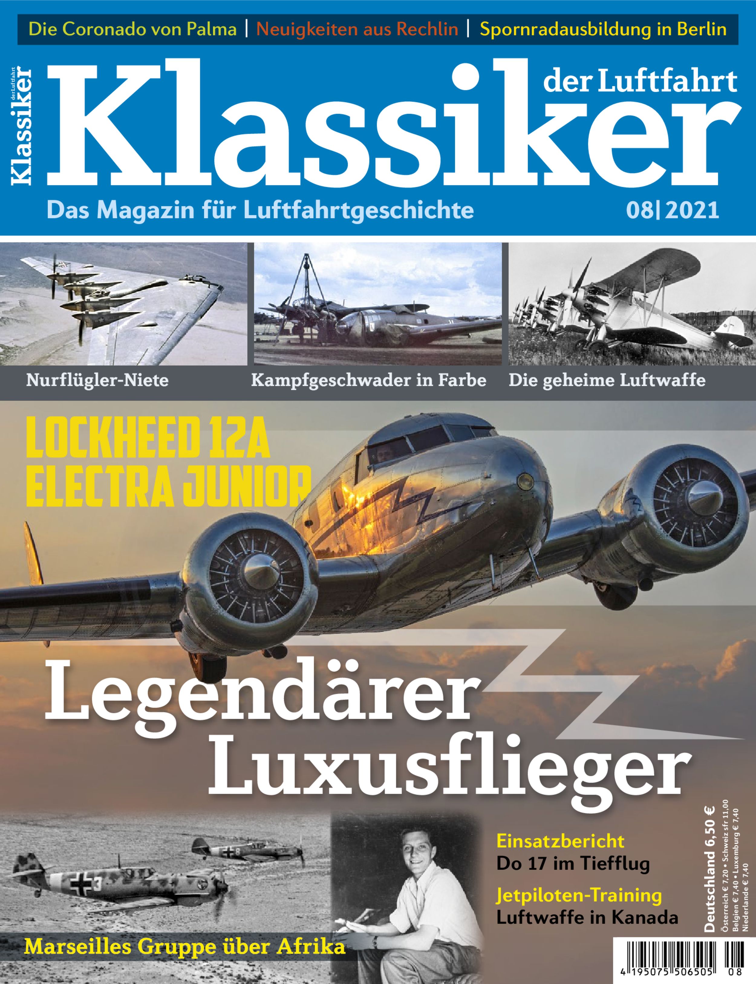 Klassiker der Luftfahrt ePaper 08/2021