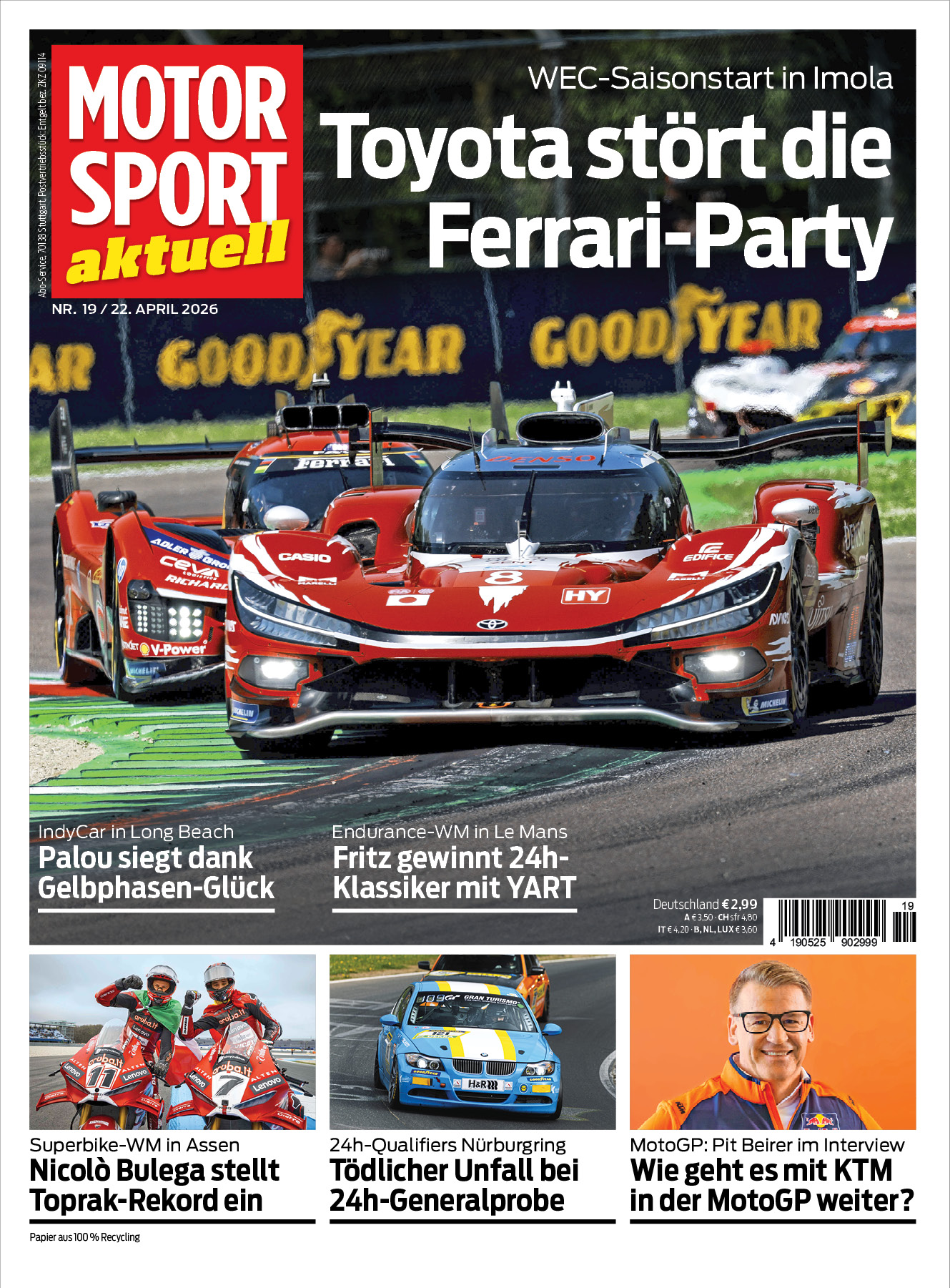 MOTORSPORT aktuell ePaper 19/2026