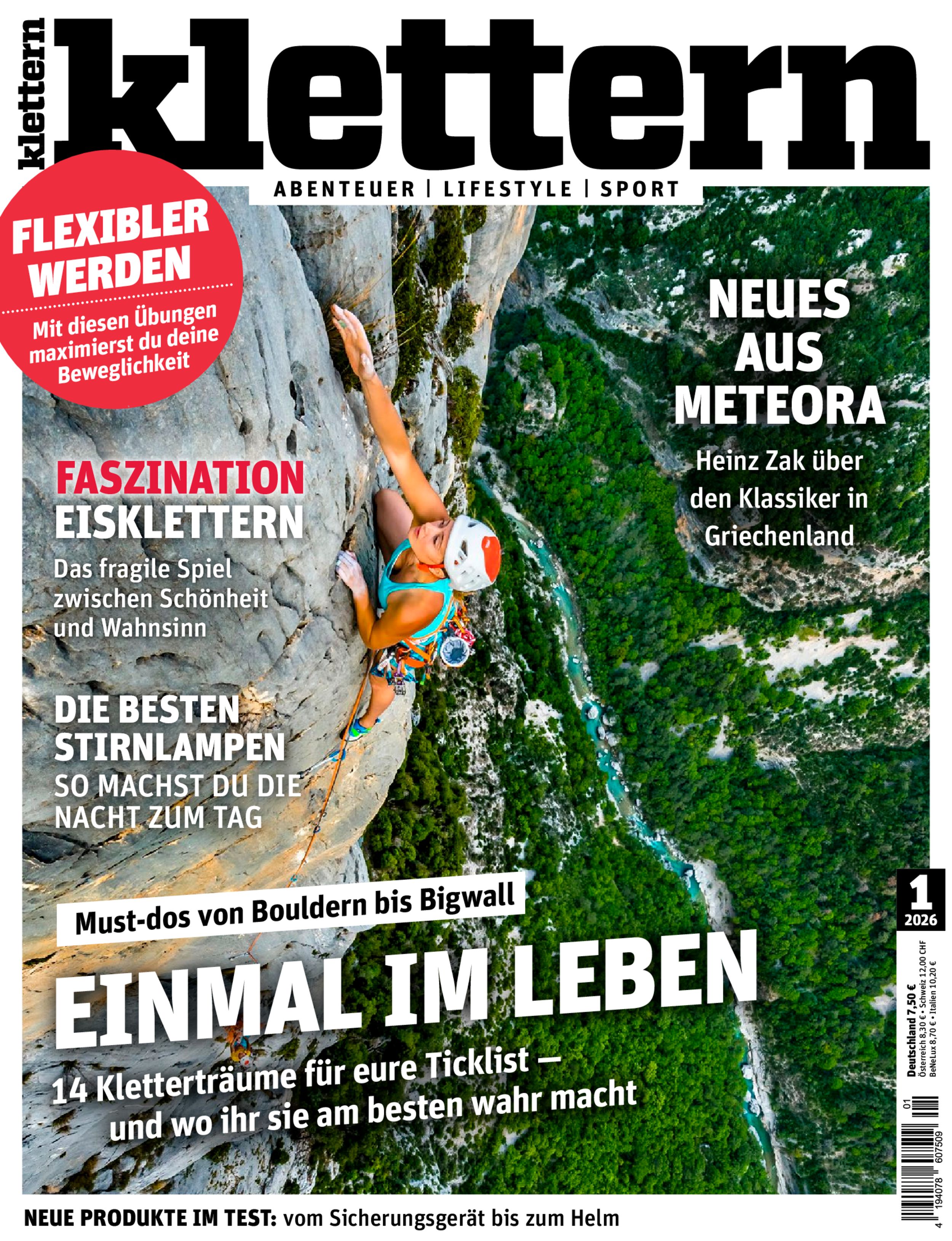 klettern ePaper 01/2026
