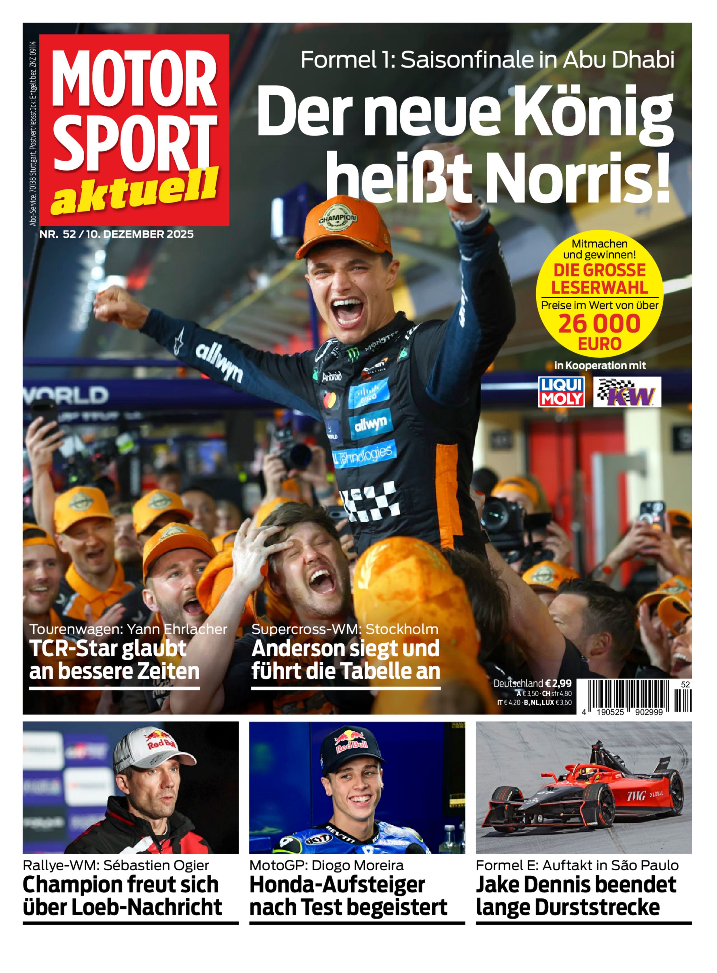 MOTORSPORT aktuell ePaper 52/2025