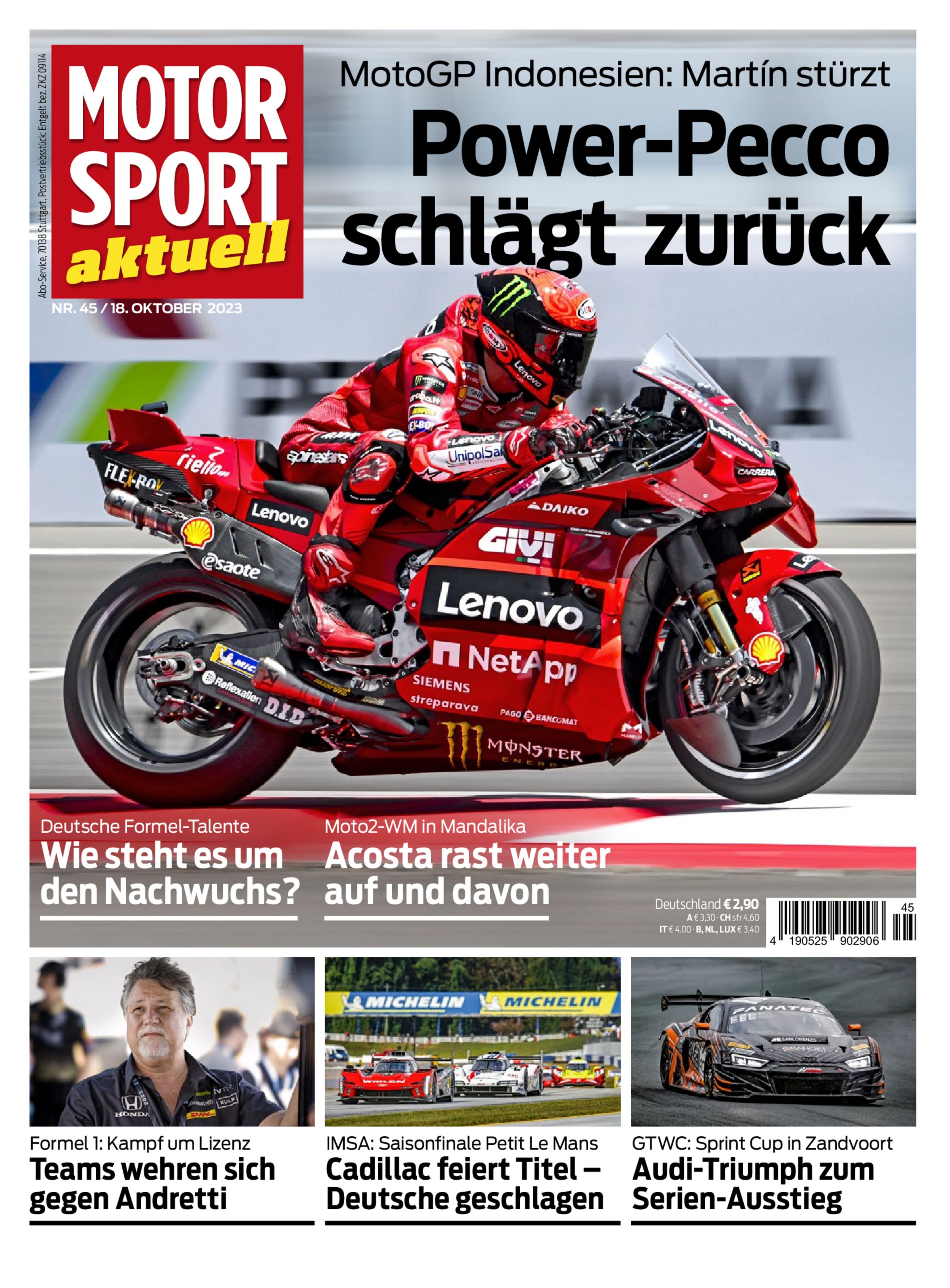 MOTORSPORT aktuell ePaper 45/2023