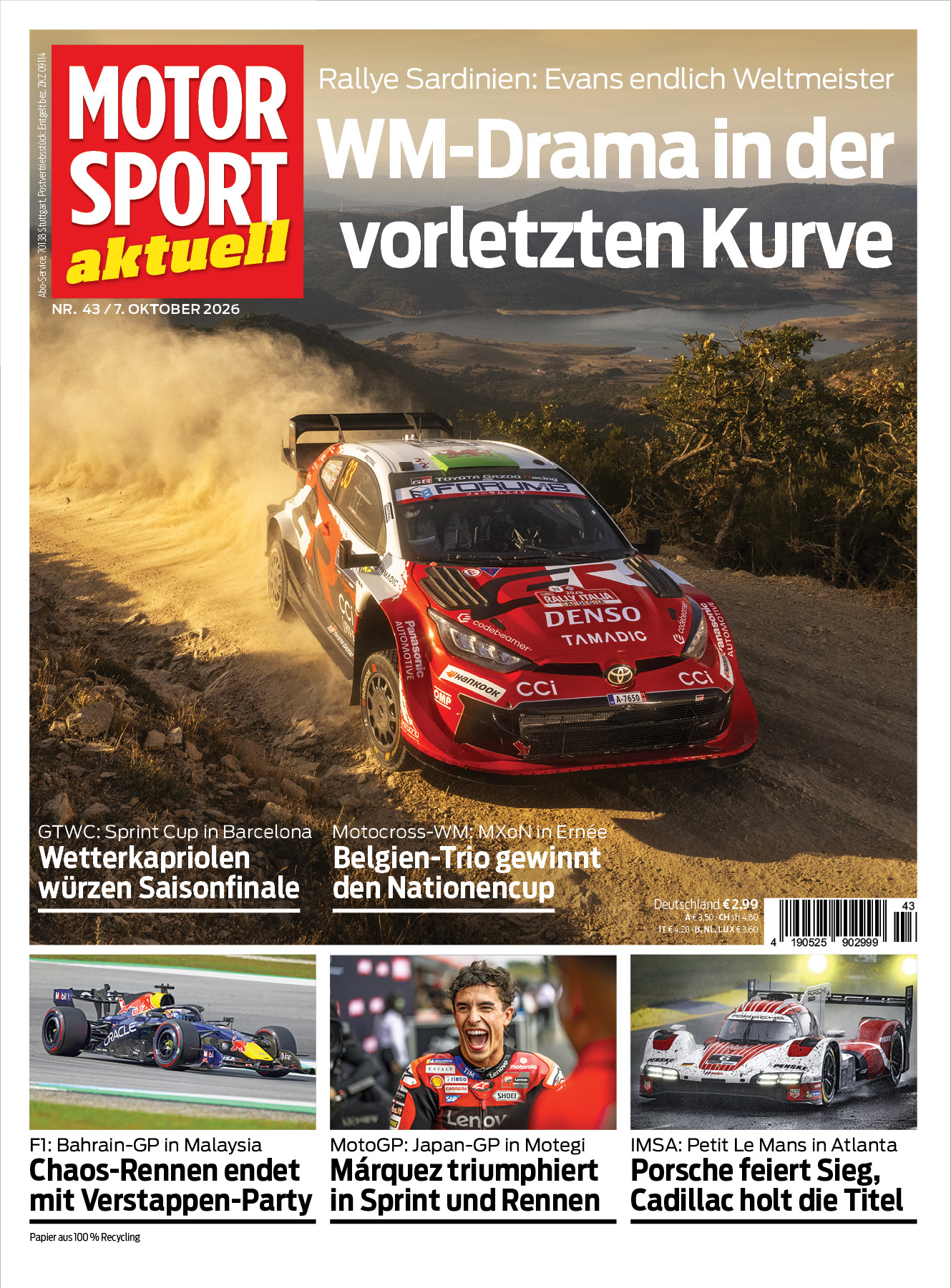 MOTORSPORT aktuell ePaper 43/2026