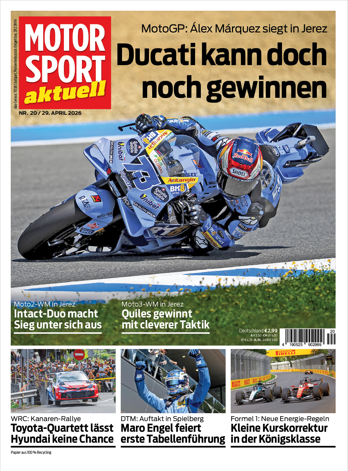 MOTORSPORT aktuell ePaper 20/2026