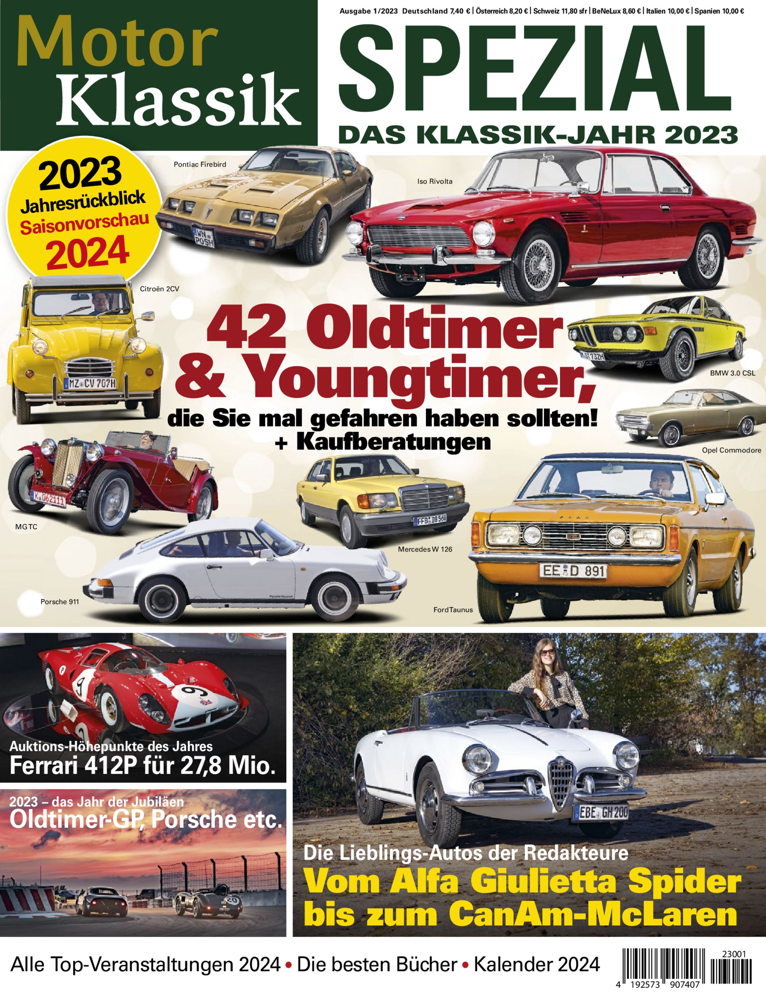 Motor Klassik Sonderheft 01/2023