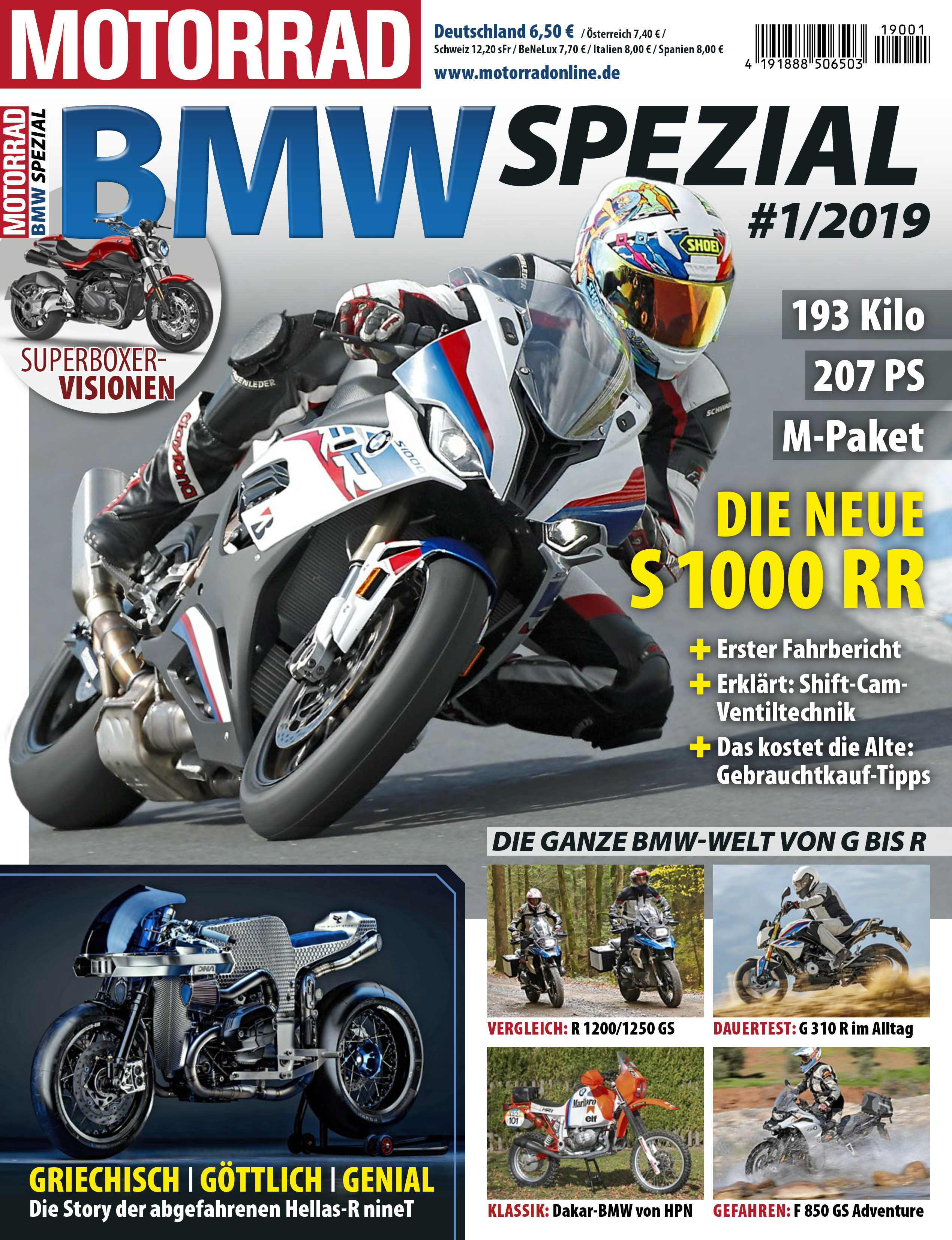 MOTORRAD BMW Spezial ePaper 01/2019