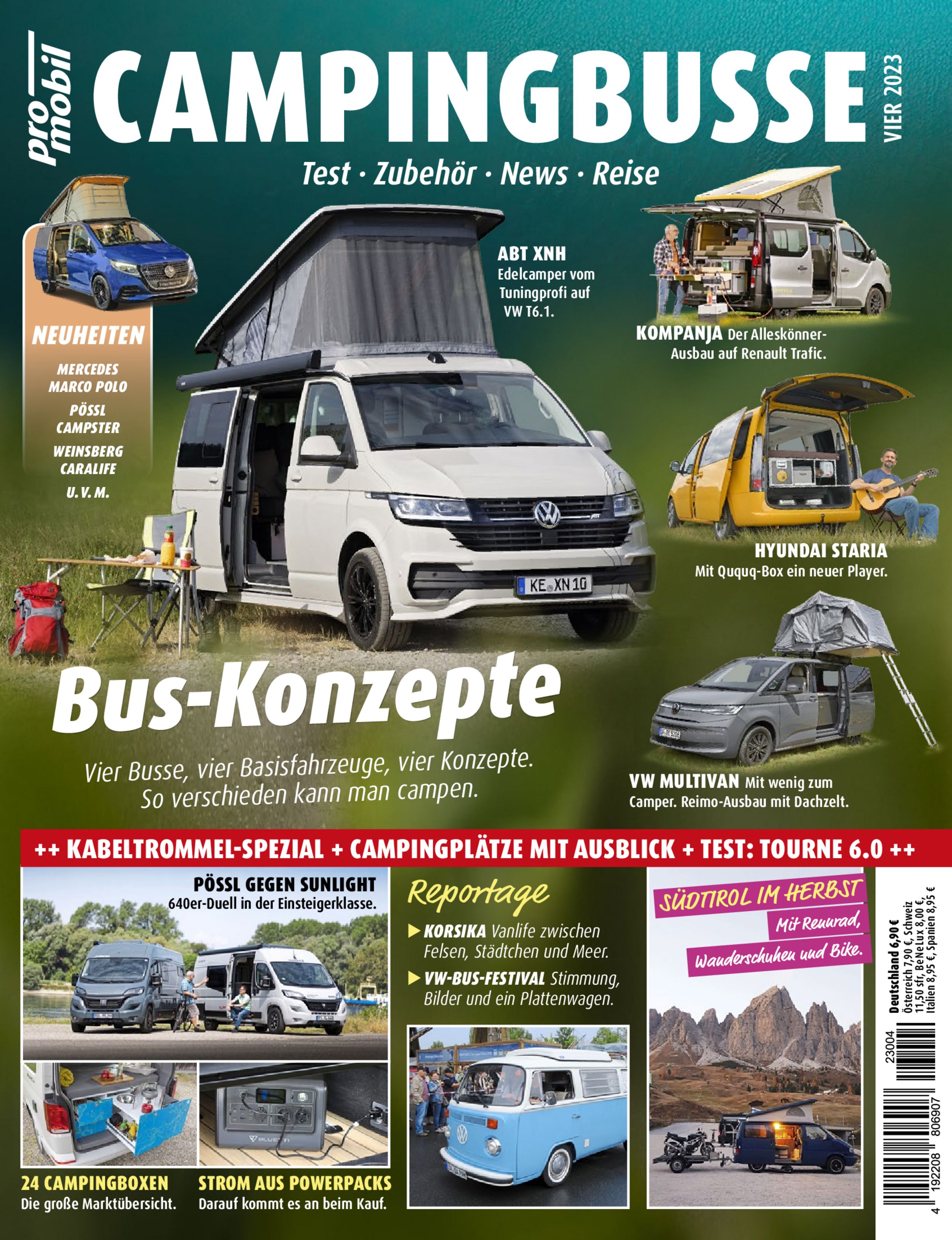 promobil CAMPINGBUSSE ePaper 04/2023