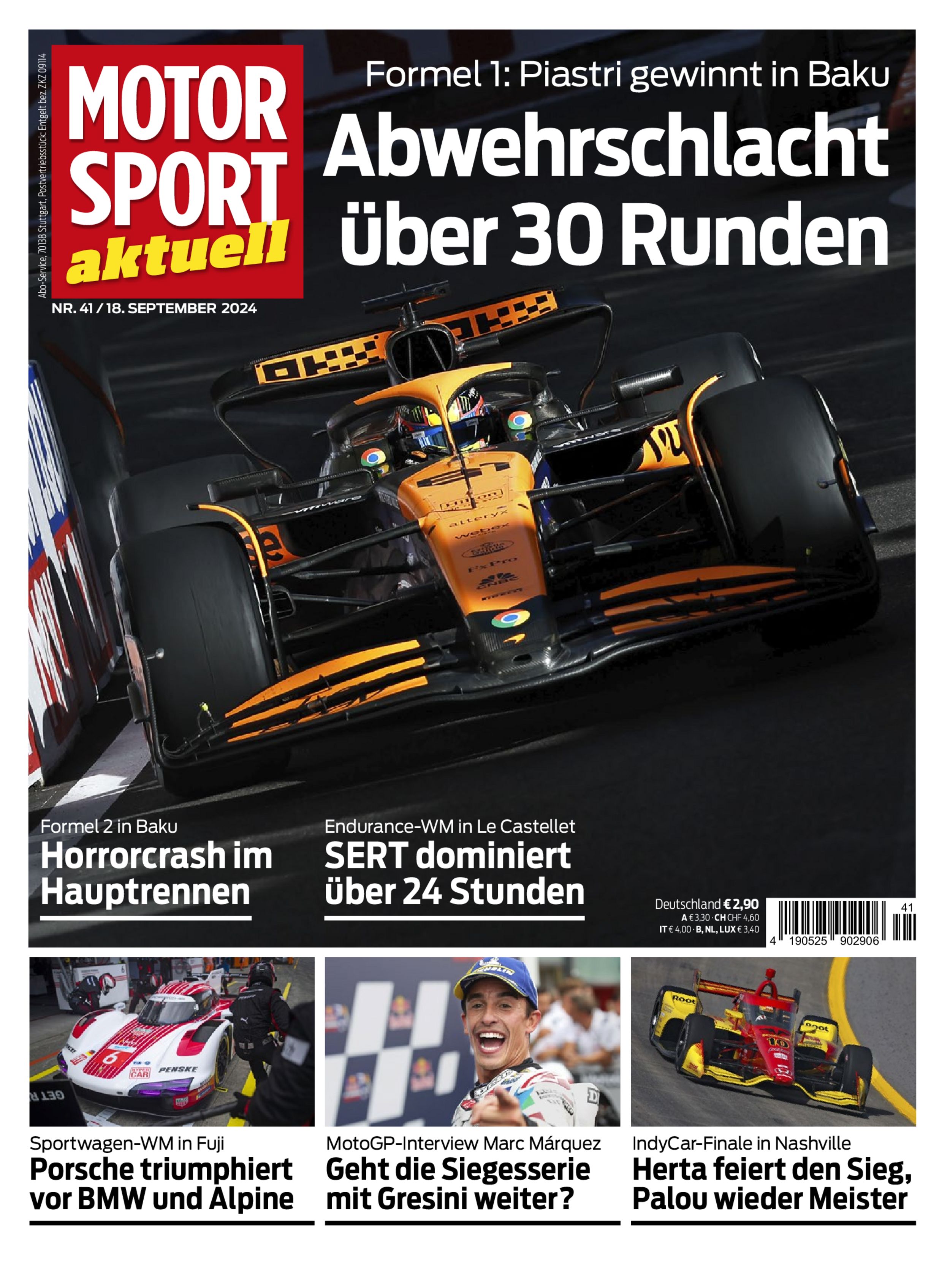 MOTORSPORT aktuell ePaper 41/2024