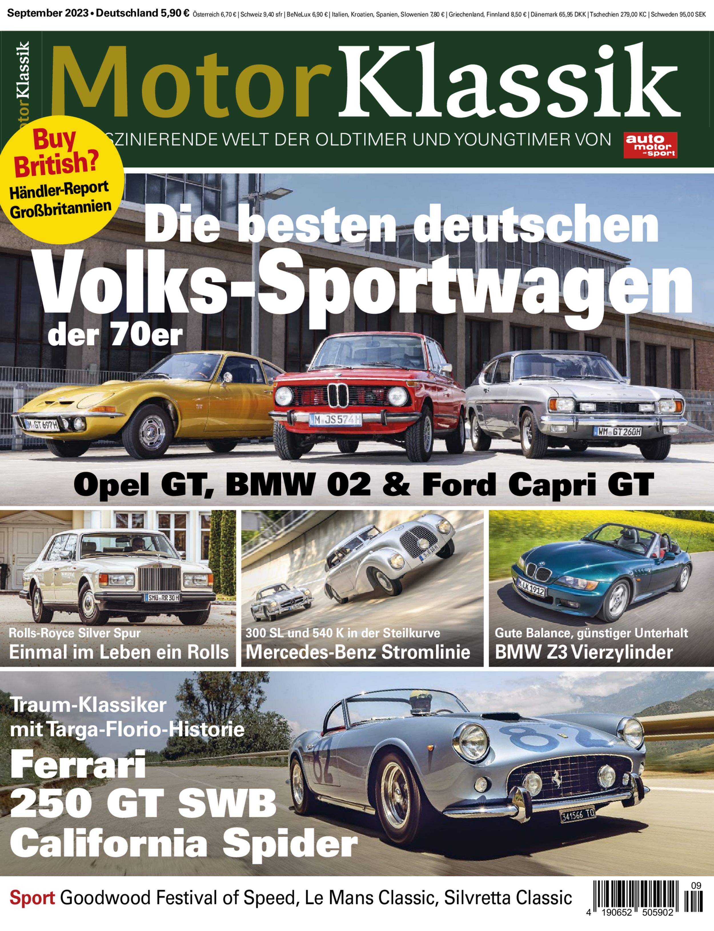 Motor Klassik ePaper 09/2023