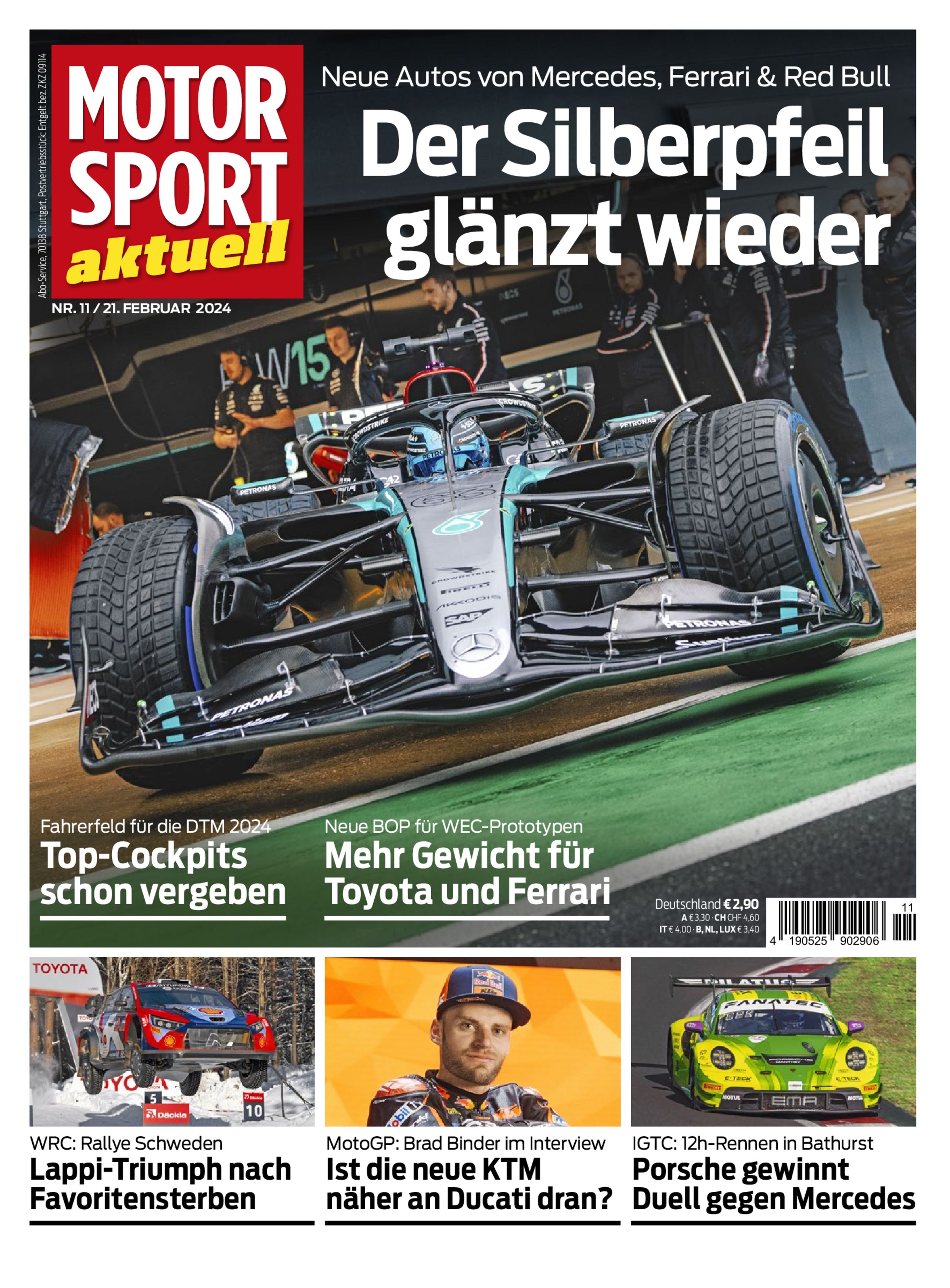 MOTORSPORT aktuell ePaper 11/2024