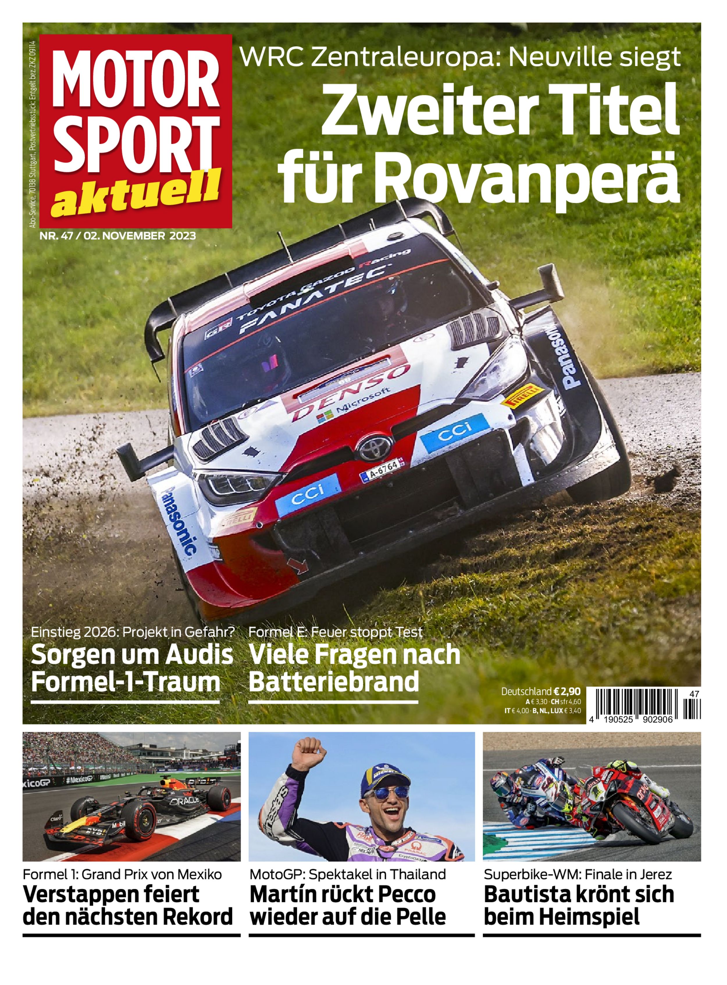 MOTORSPORT aktuell ePaper 47/2023