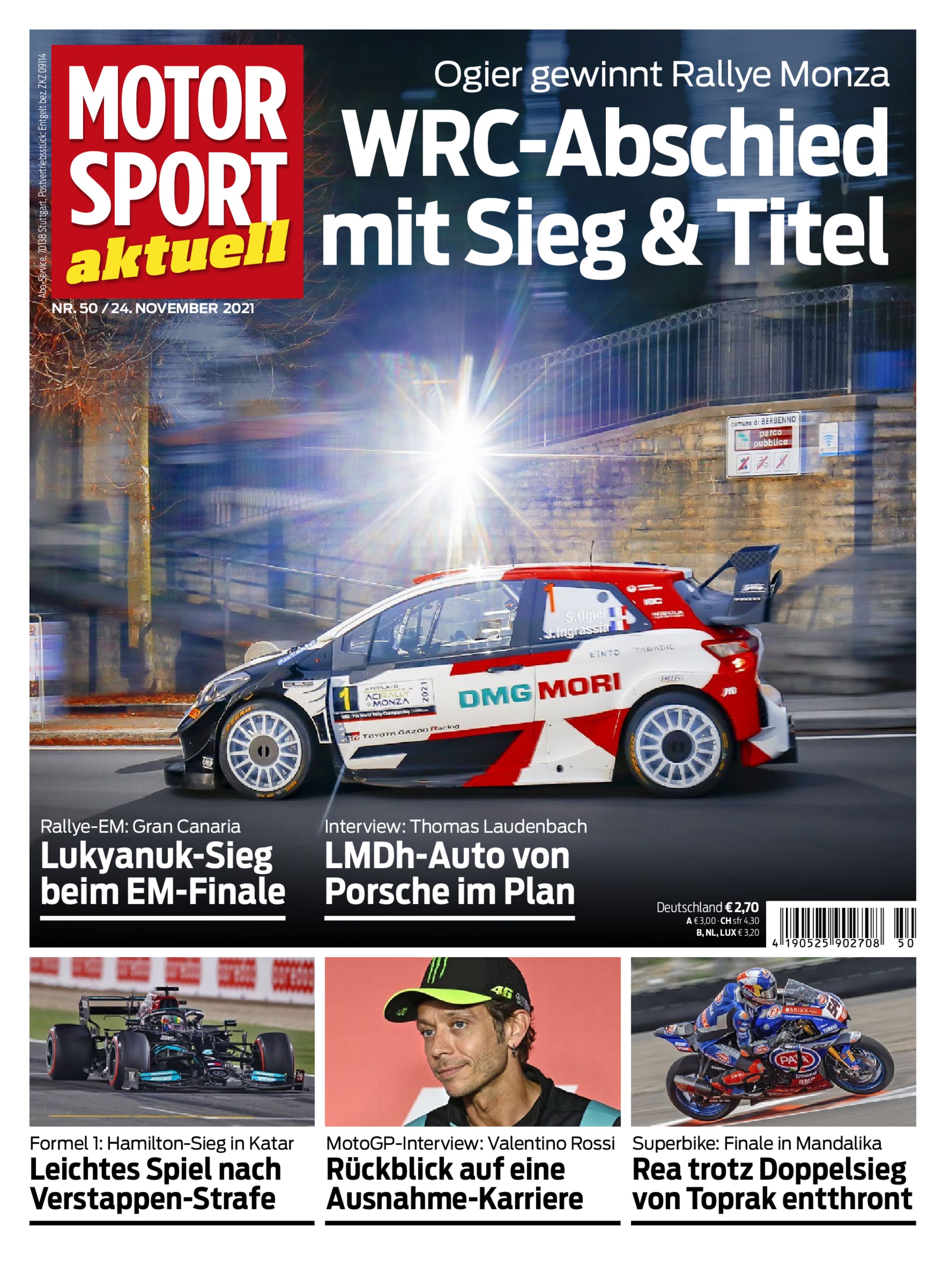 MOTORSPORT aktuell ePaper 50/2021