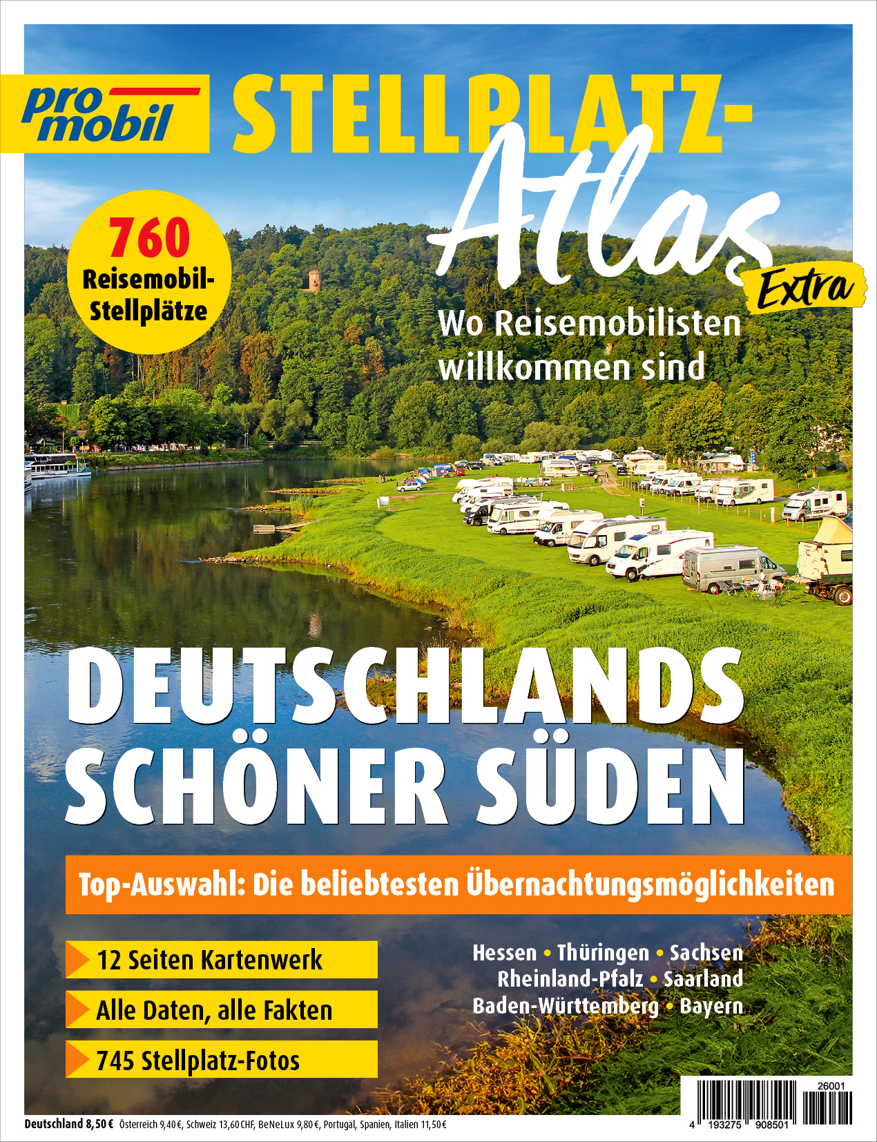 promobil Stellplatz Atlas ePaper 01/2026