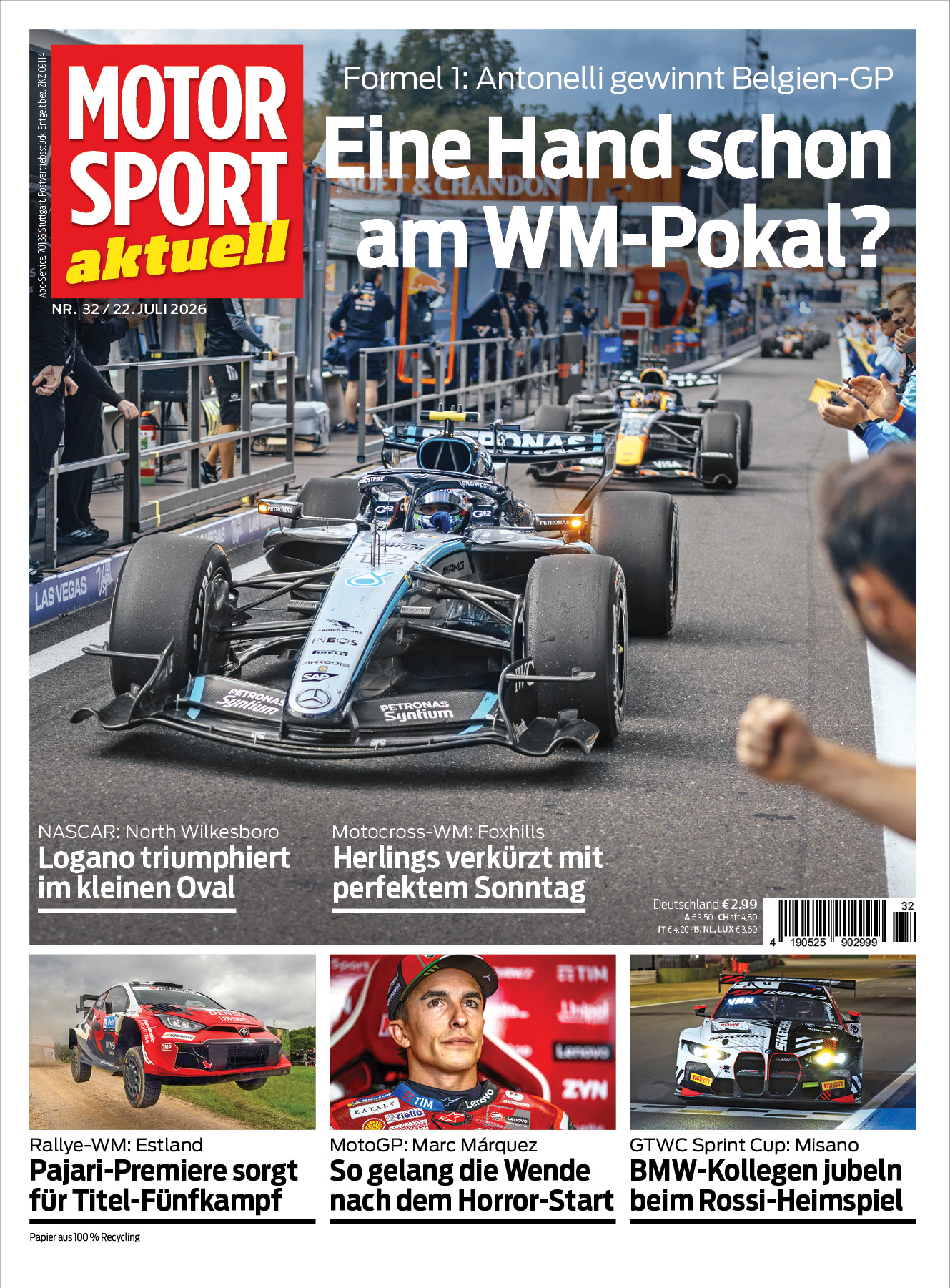 MOTORSPORT aktuell ePaper 32/2026