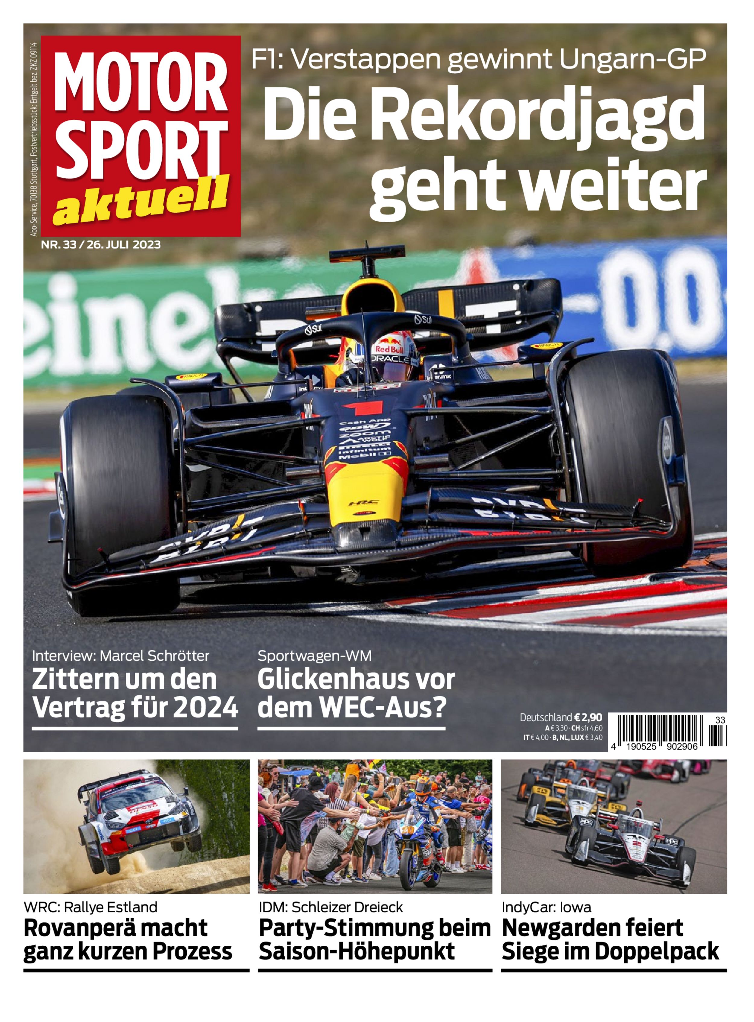 MOTORSPORT aktuell ePaper 33/2023