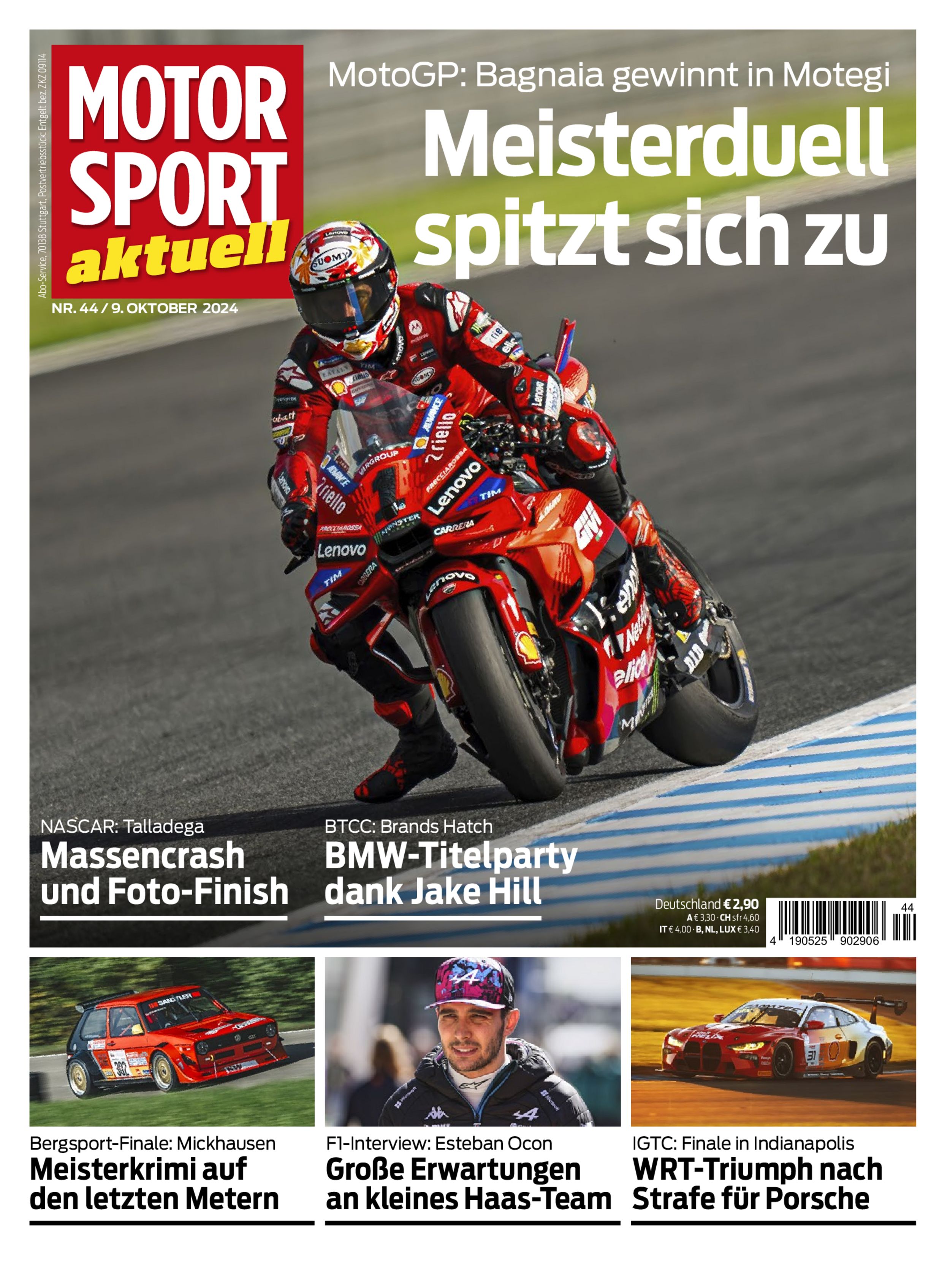 MOTORSPORT aktuell ePaper 44/2024