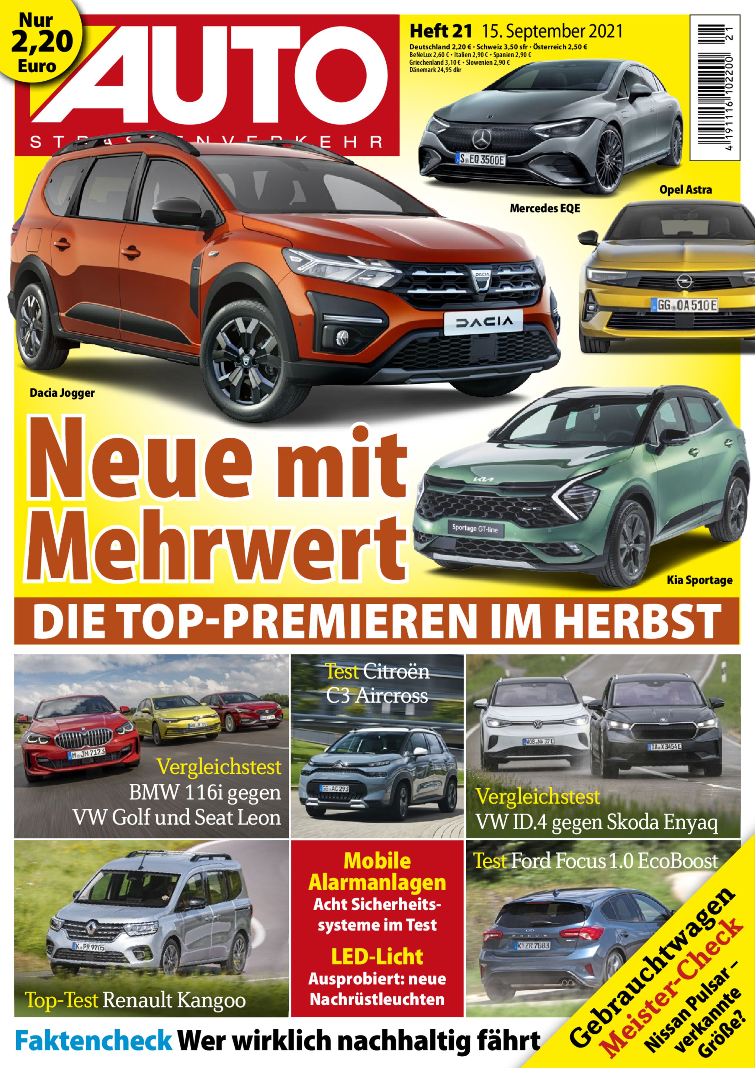 AUTO Stra&szlig;enverkehr ePaper 21/2021