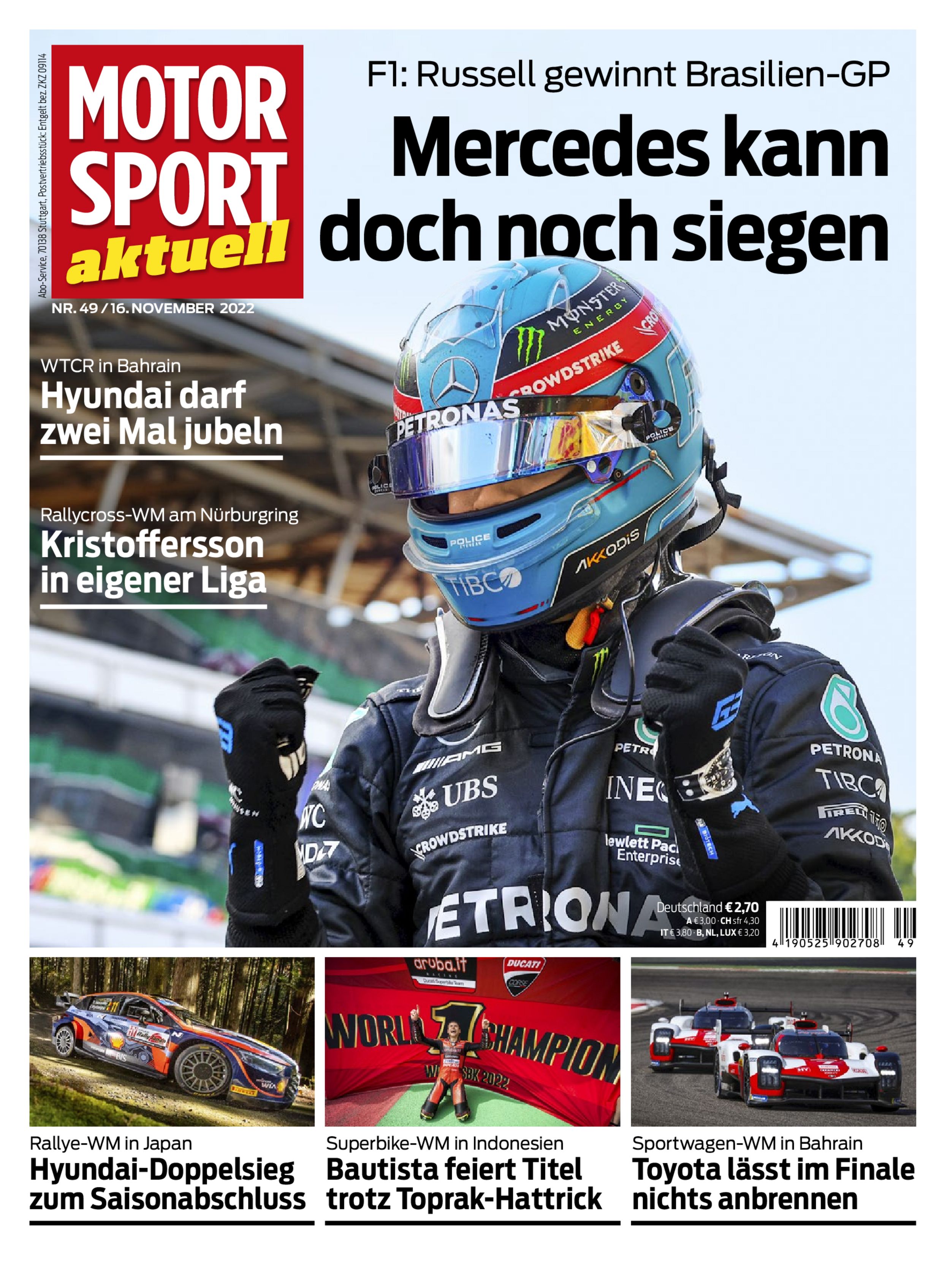 MOTORSPORT aktuell ePaper 49/2022