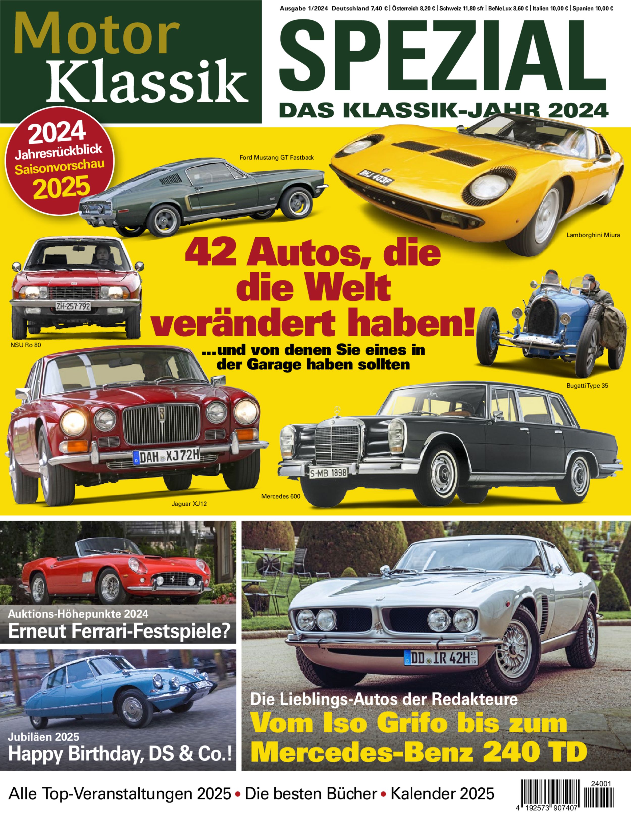 Motor Klassik Sonderheft 01/2024