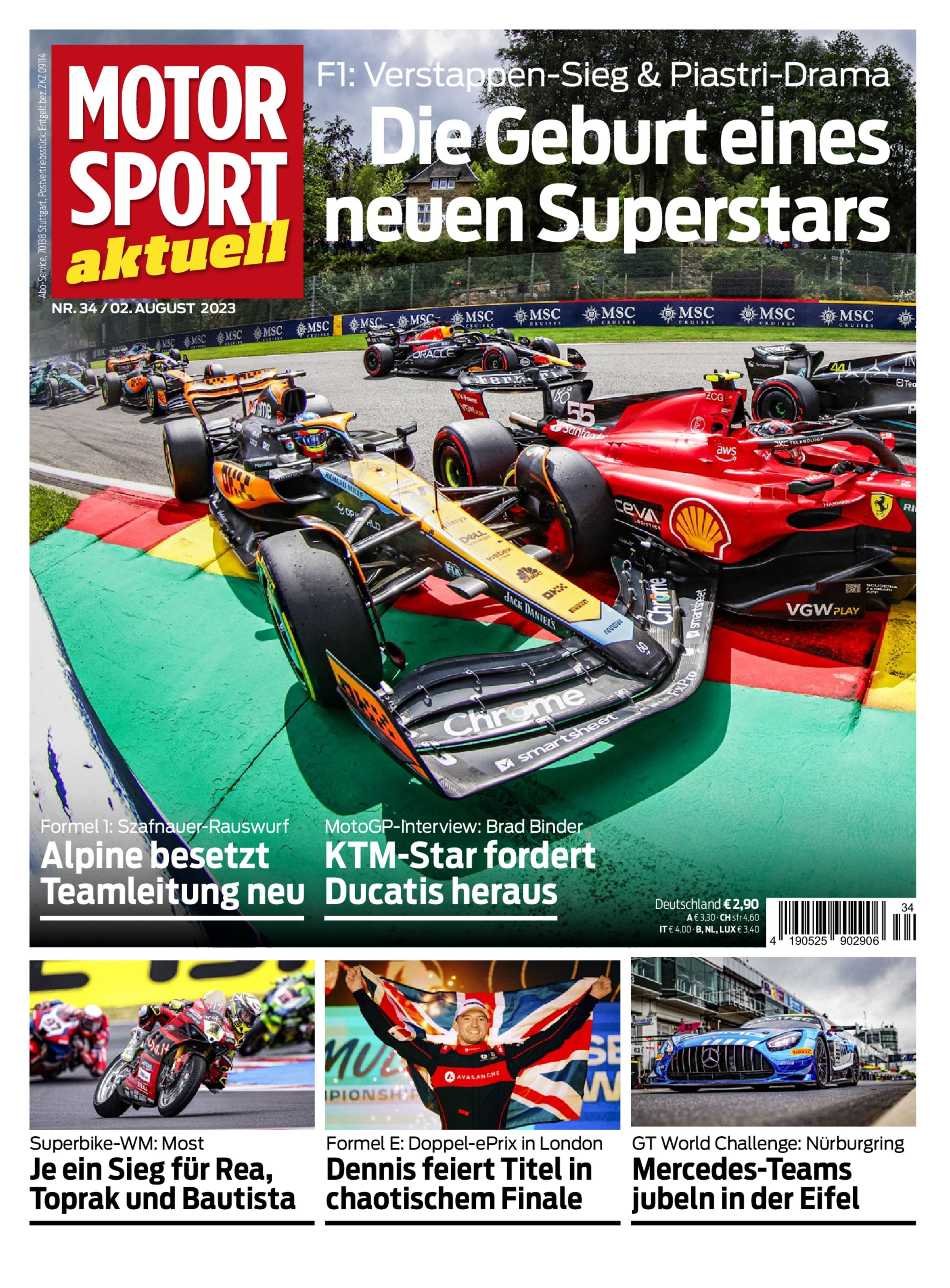 MOTORSPORT aktuell ePaper 34/2023