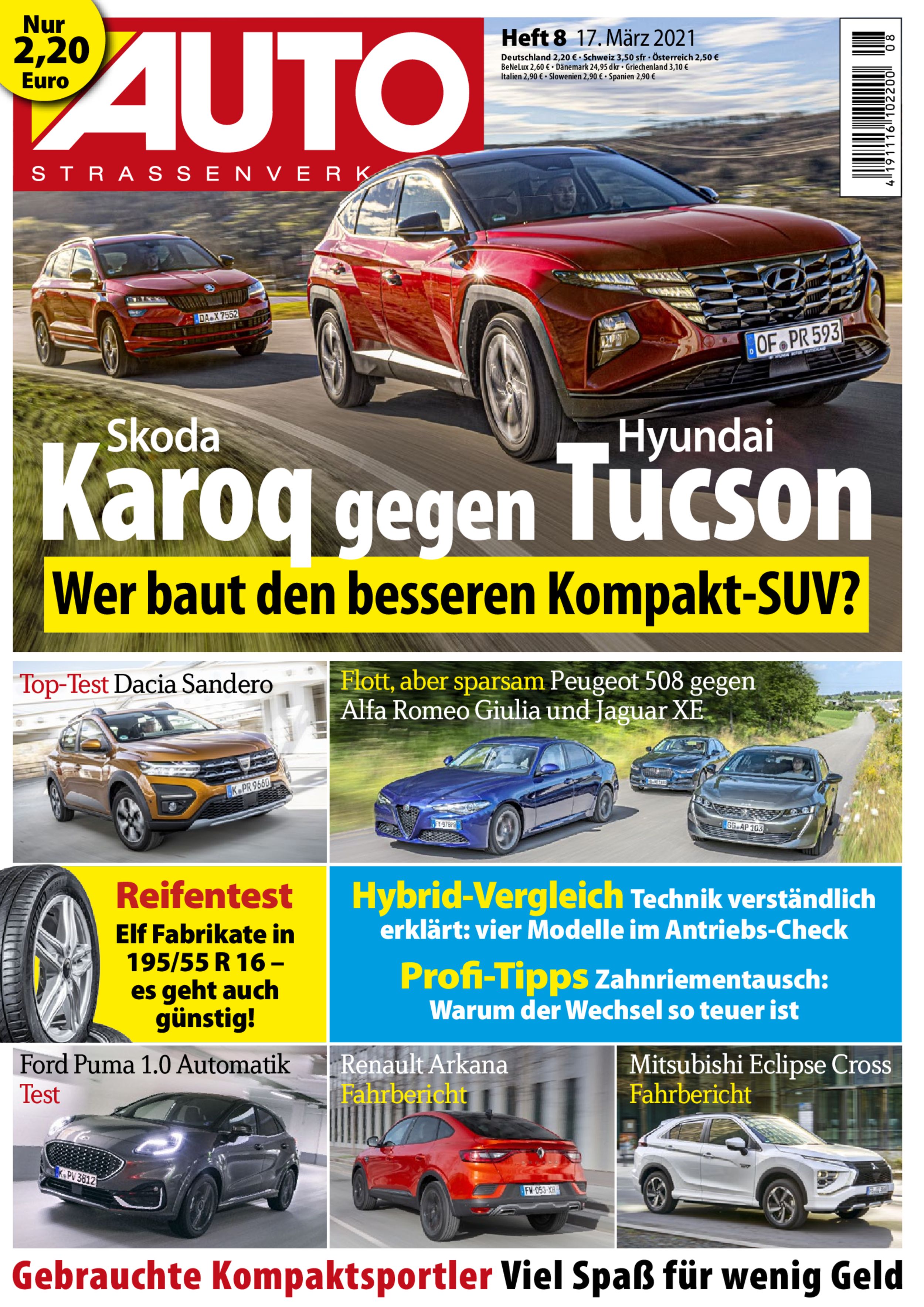 AUTO Stra&szlig;enverkehr ePaper 08/2021