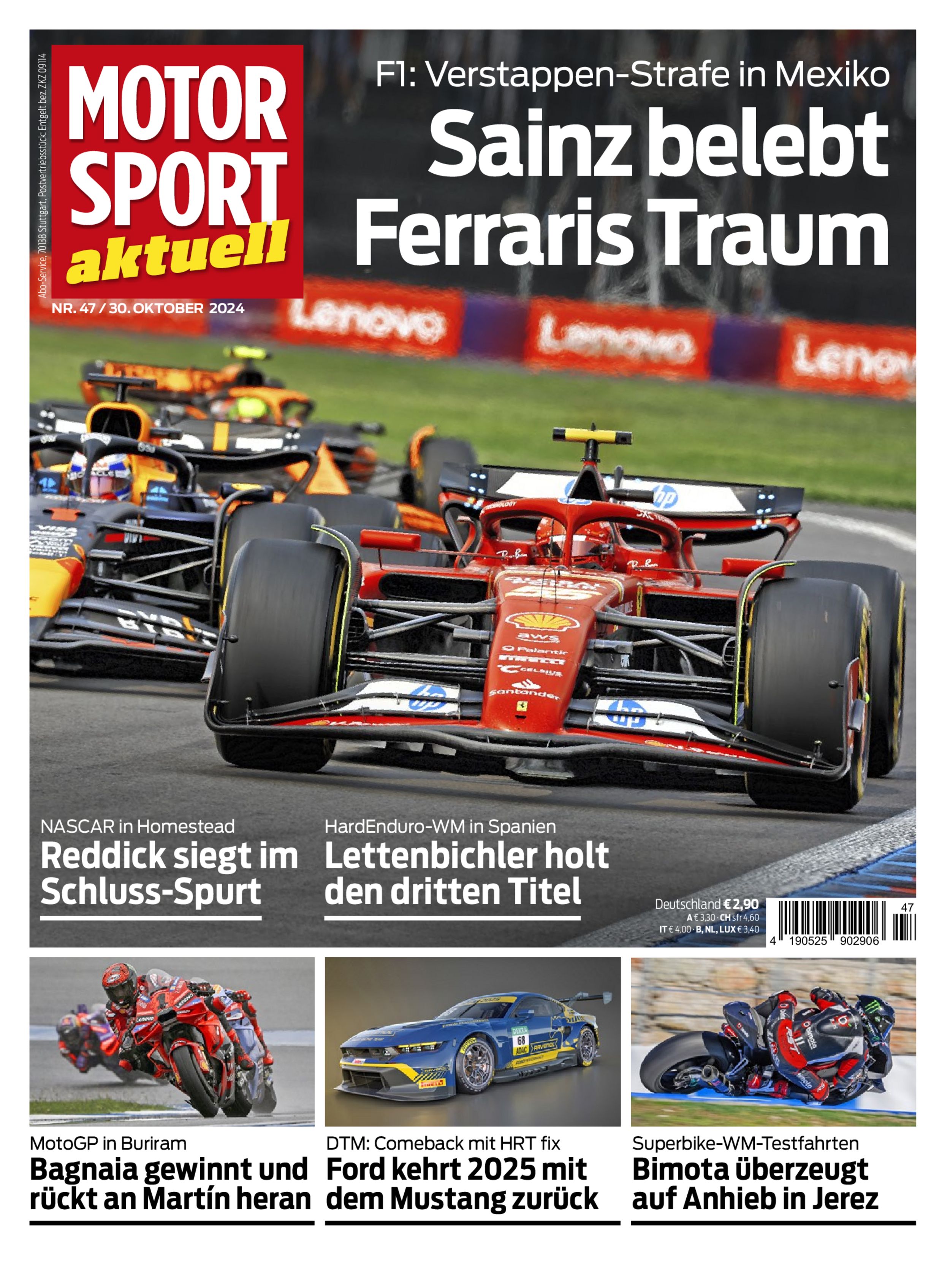 MOTORSPORT aktuell ePaper 47/2024