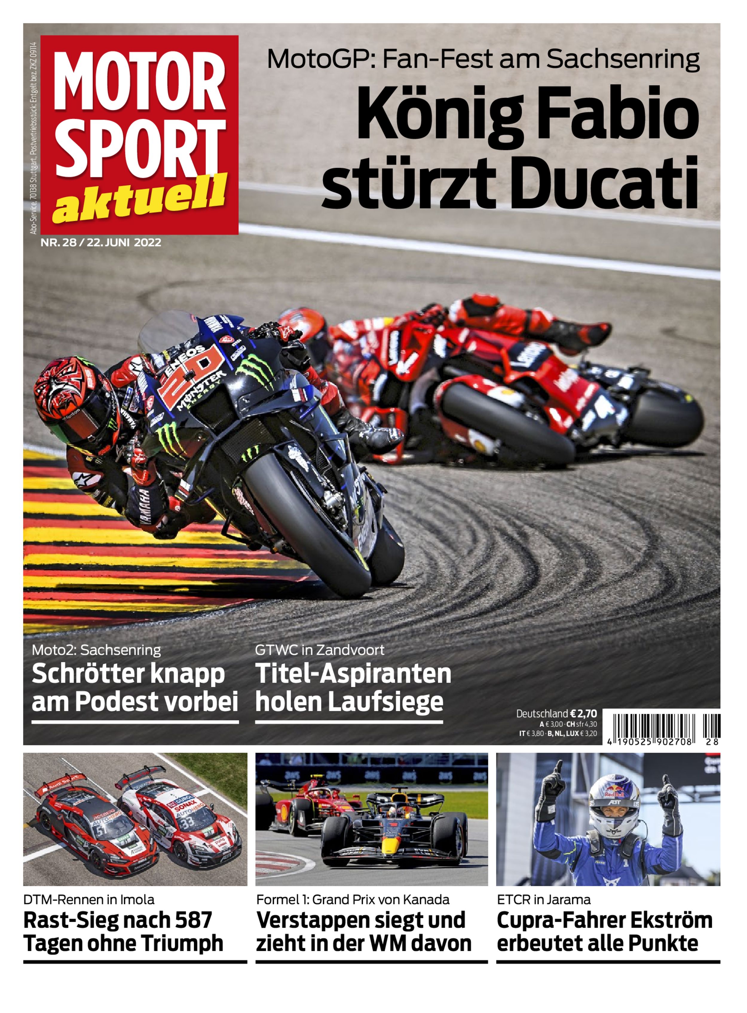 MOTORSPORT aktuell ePaper 28/2022