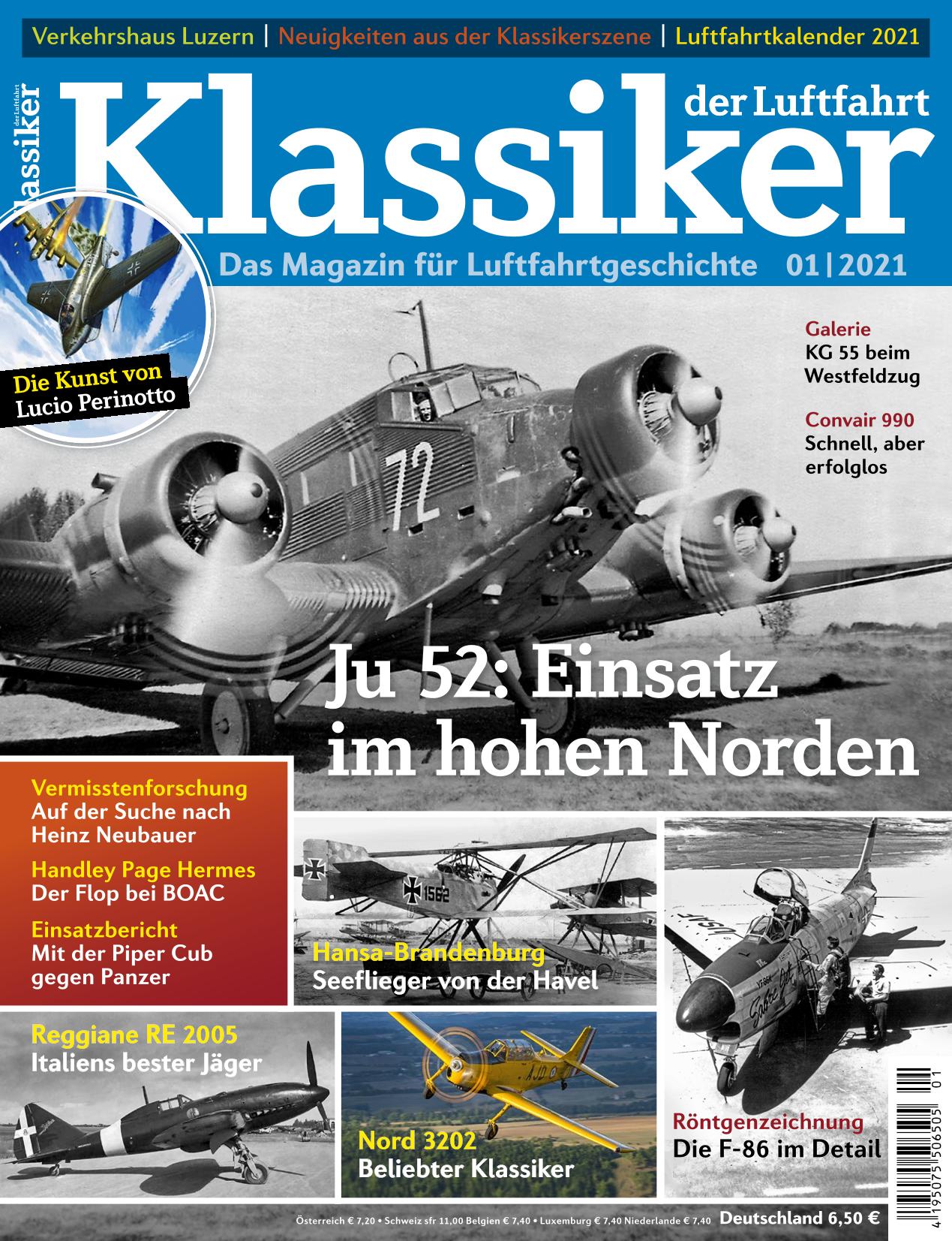 Klassiker der Luftfahrt ePaper 01/2021