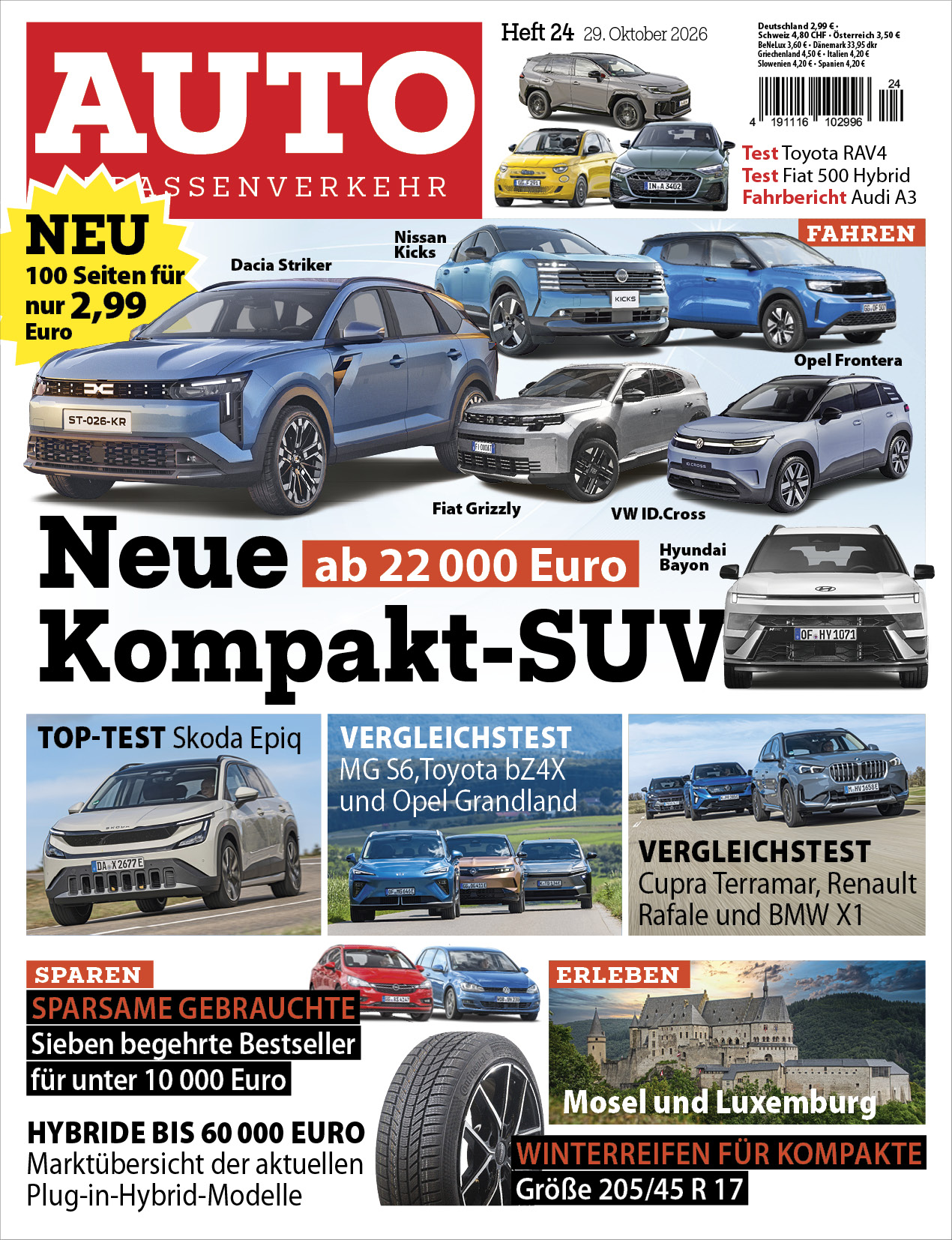 AUTO Stra&szlig;enverkehr-Wunschabo