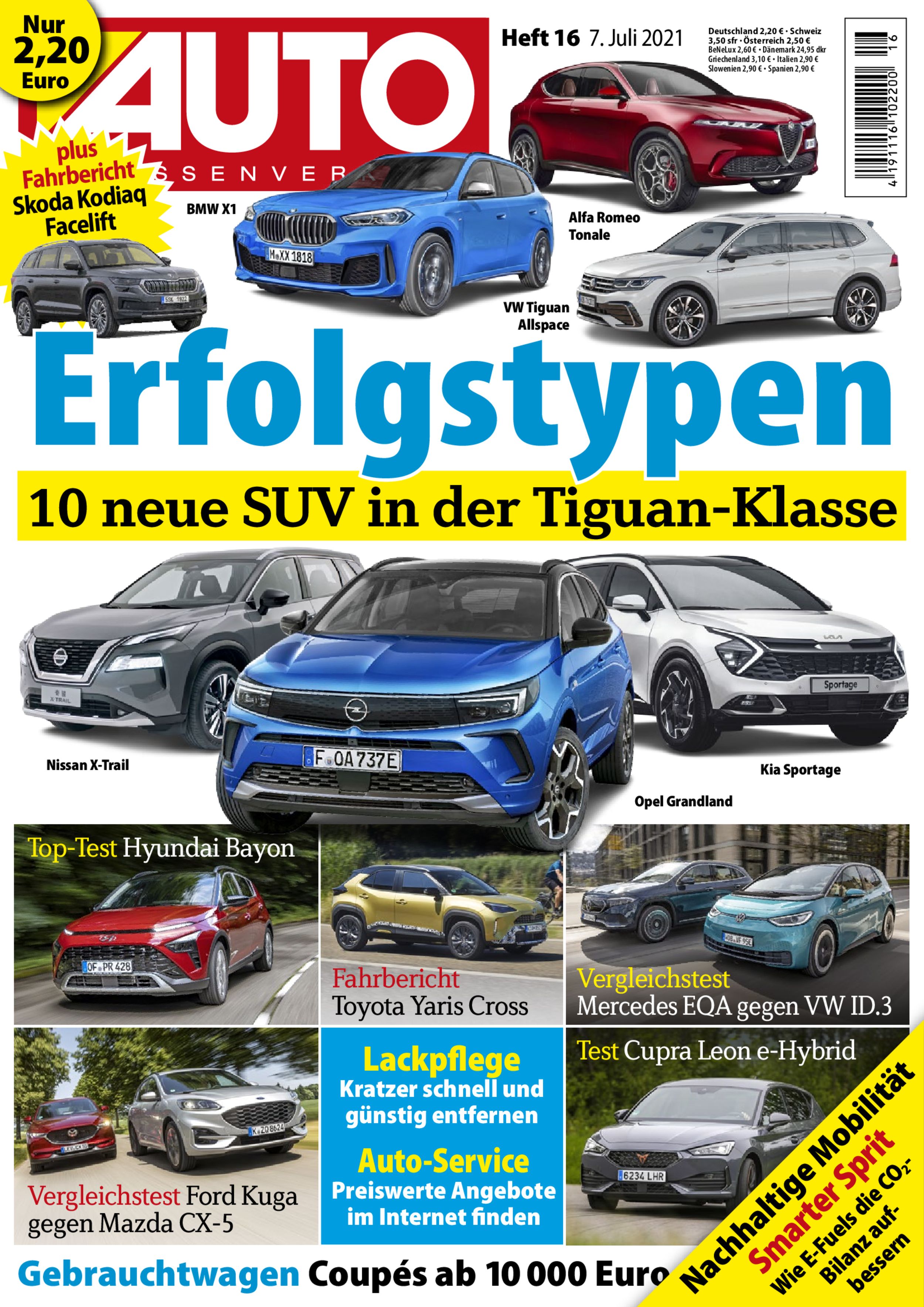 AUTO Stra&szlig;enverkehr ePaper 16/2021
