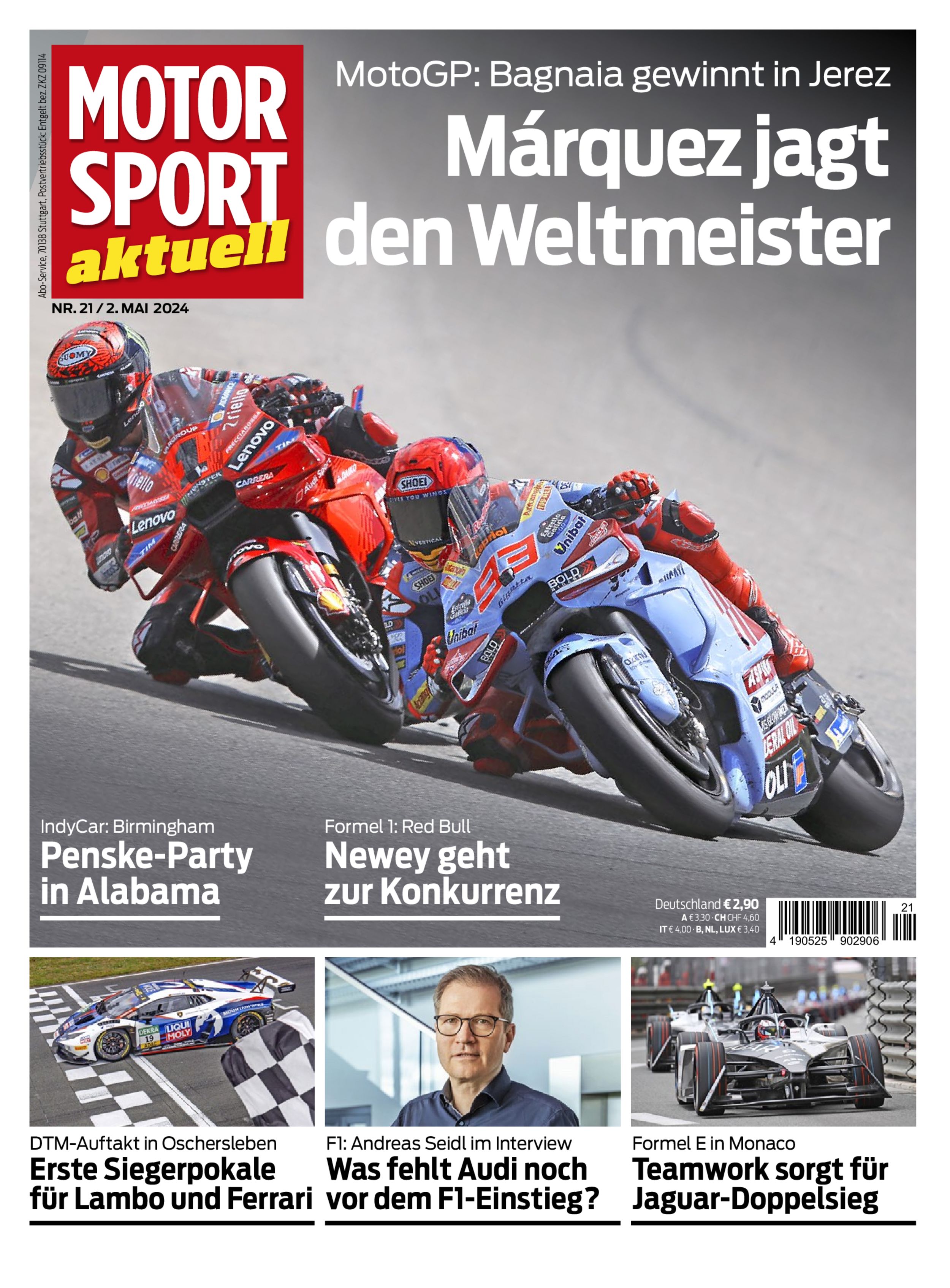 MOTORSPORT aktuell ePaper 21/2024