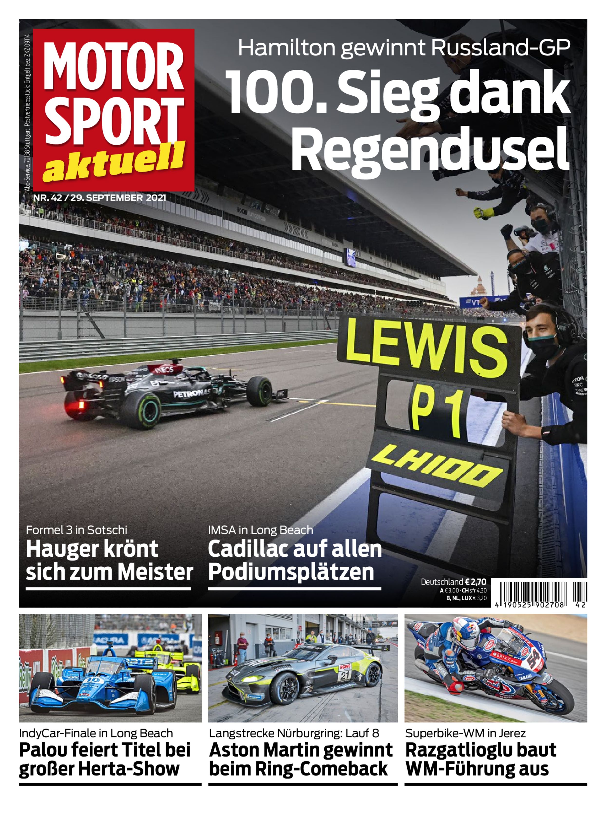 MOTORSPORT aktuell ePaper 42/2021