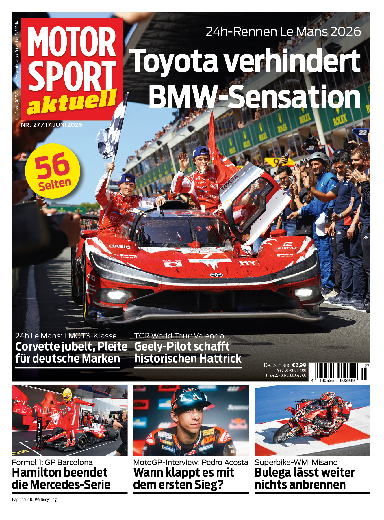 MOTORSPORT aktuell ePaper 27/2026