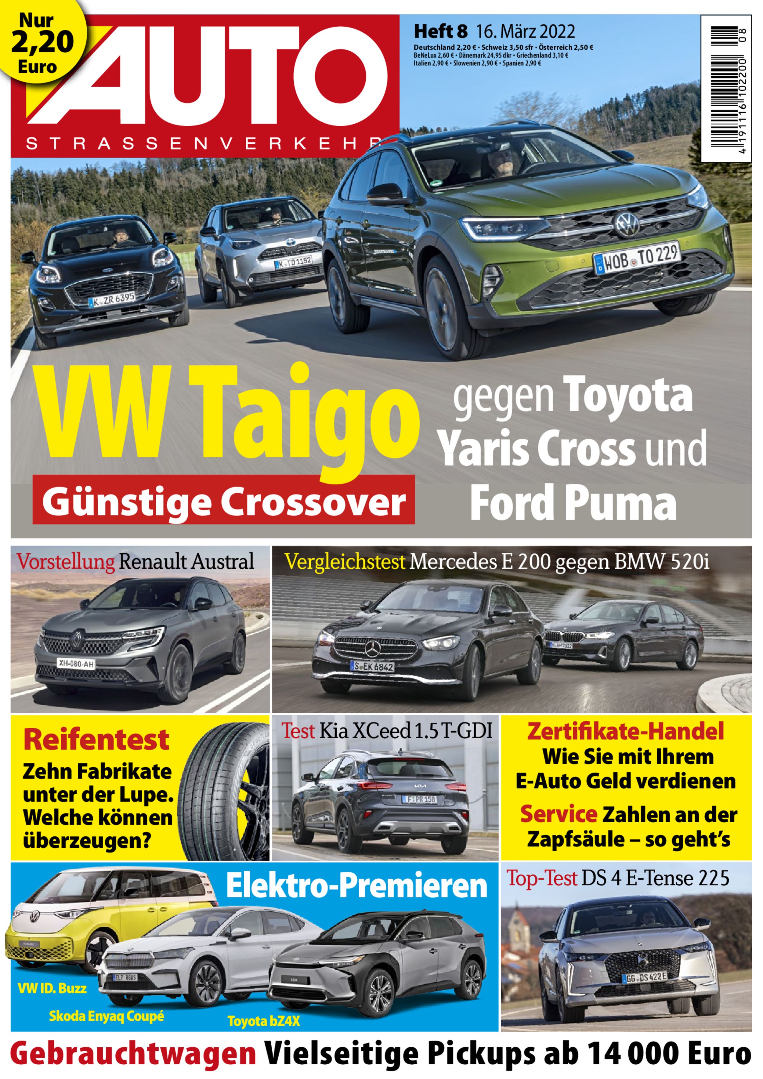 AUTO Stra&szlig;enverkehr ePaper 08/2022