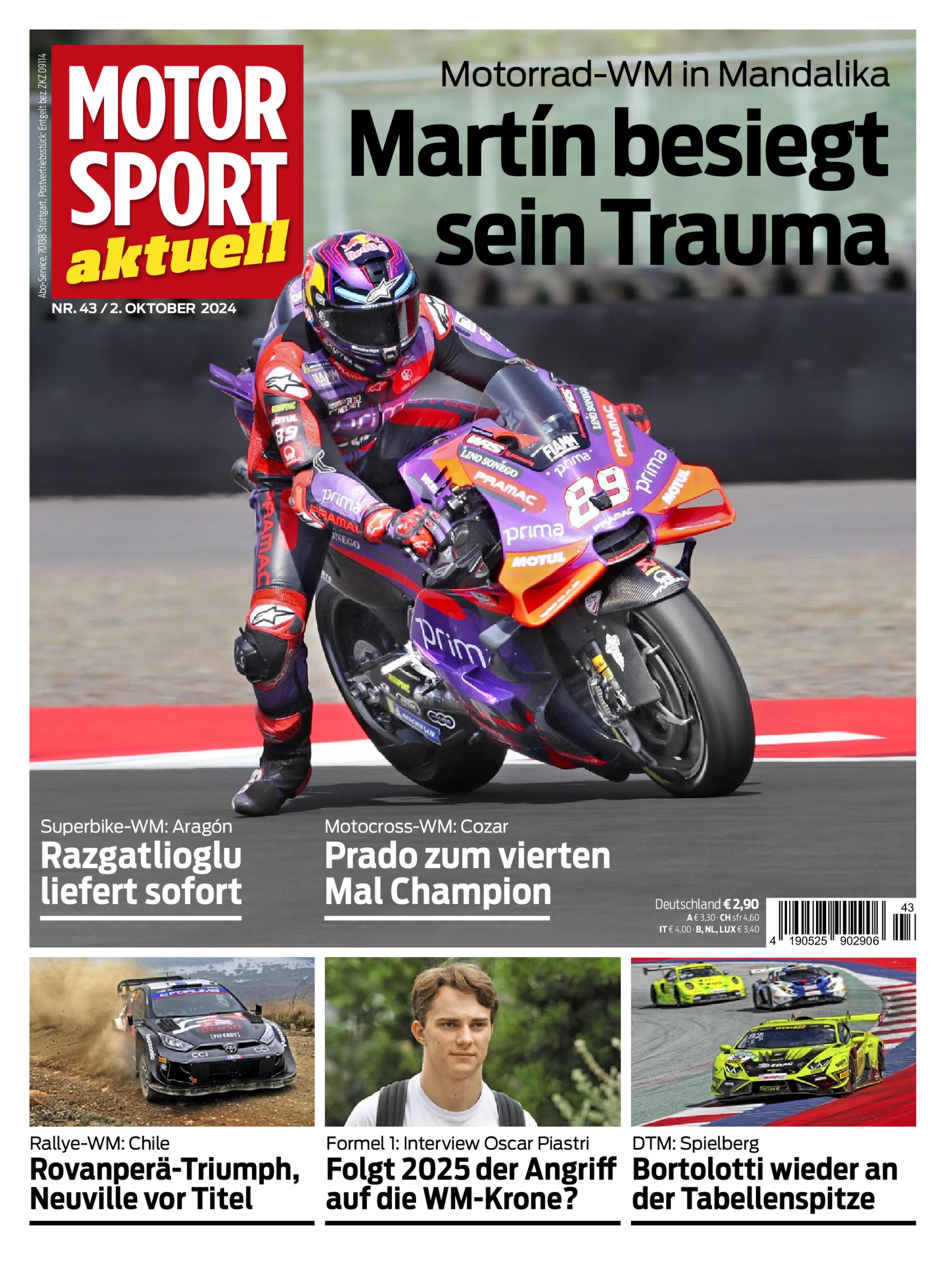 MOTORSPORT aktuell ePaper 43/2024