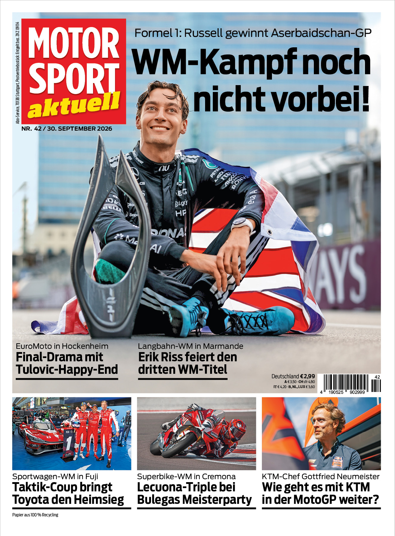 MOTORSPORT aktuell-Wunschabo