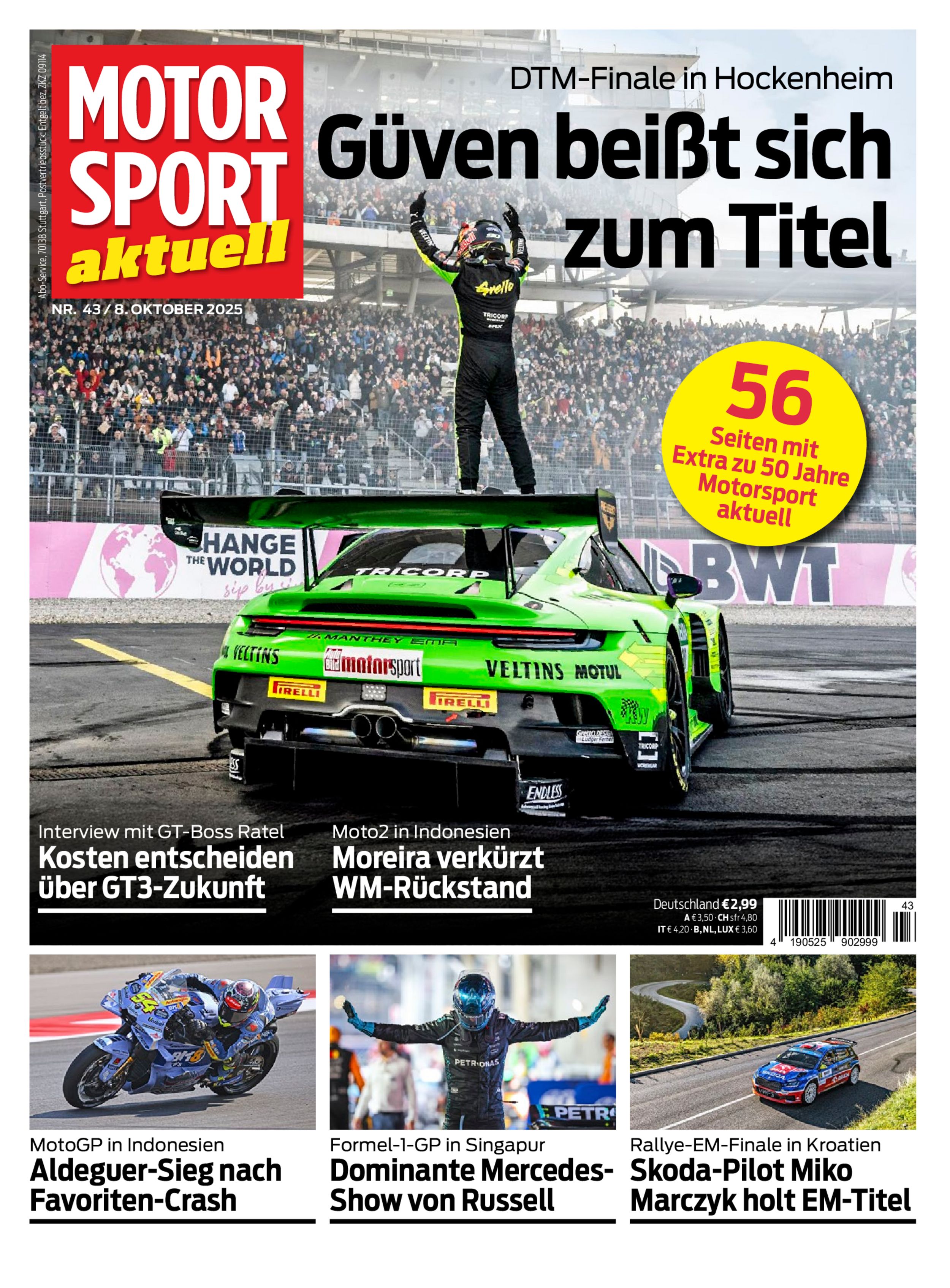 MOTORSPORT aktuell 43/2025