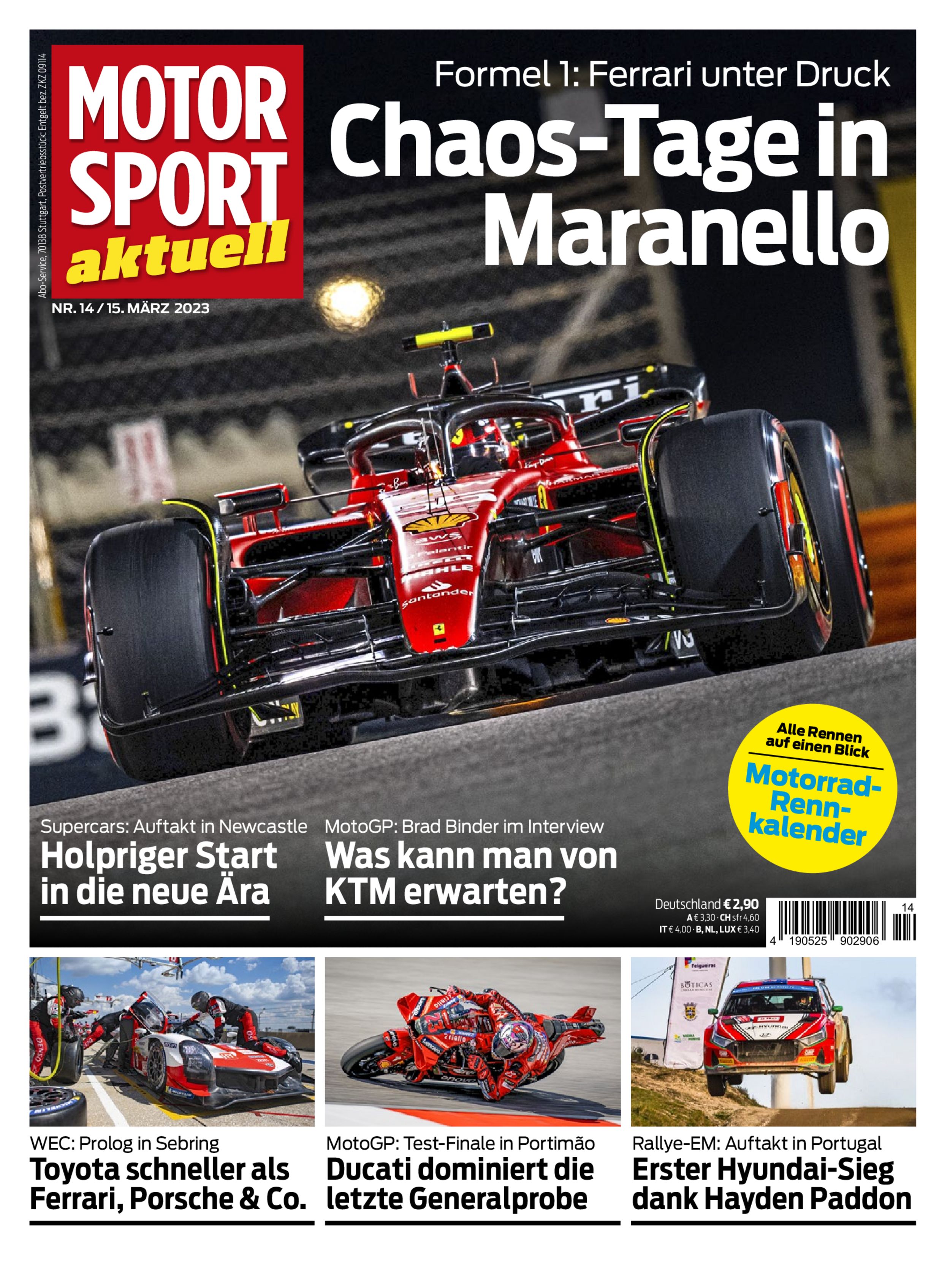 MOTORSPORT aktuell ePaper 14/2023
