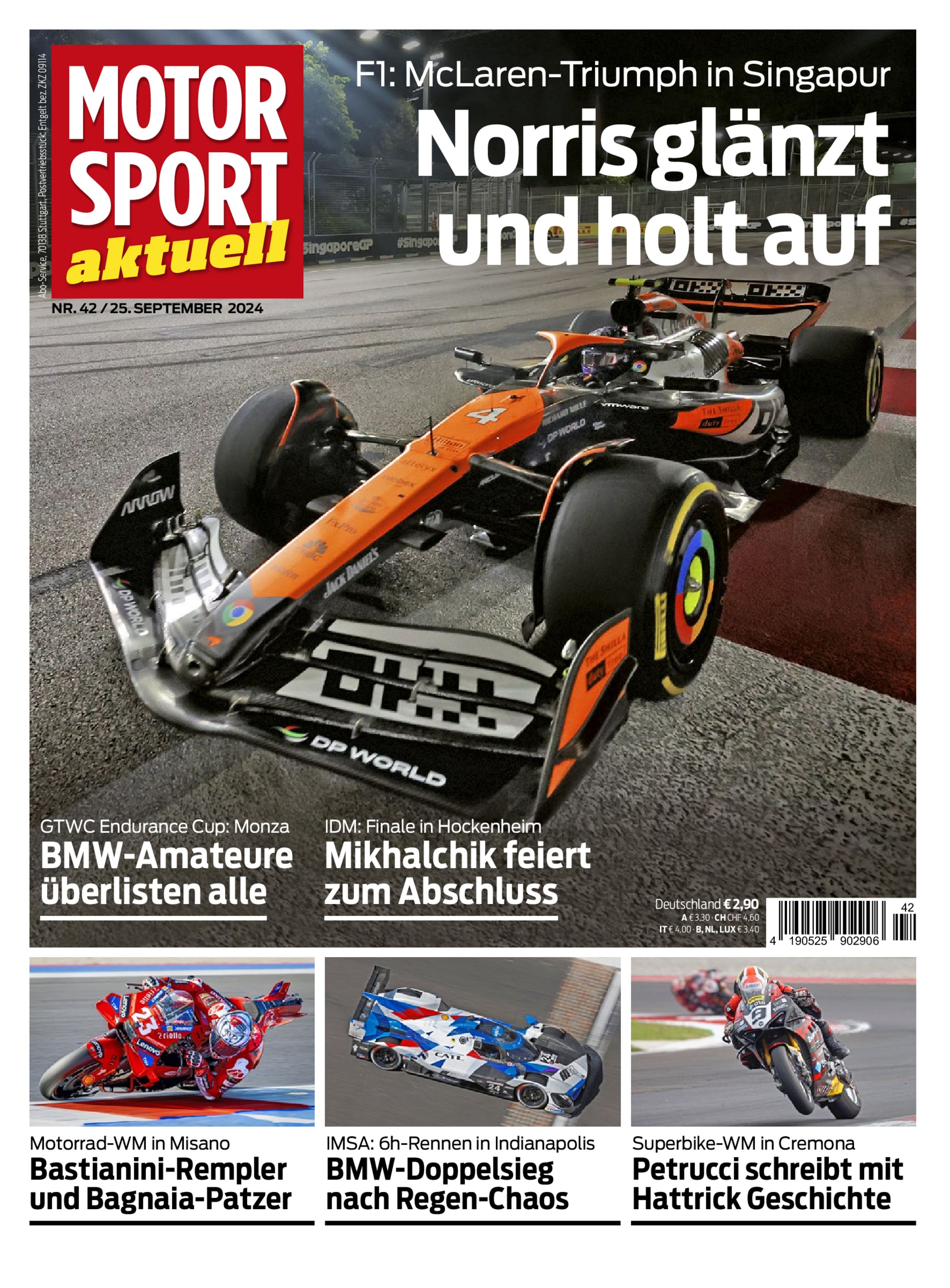 MOTORSPORT aktuell ePaper 42/2024