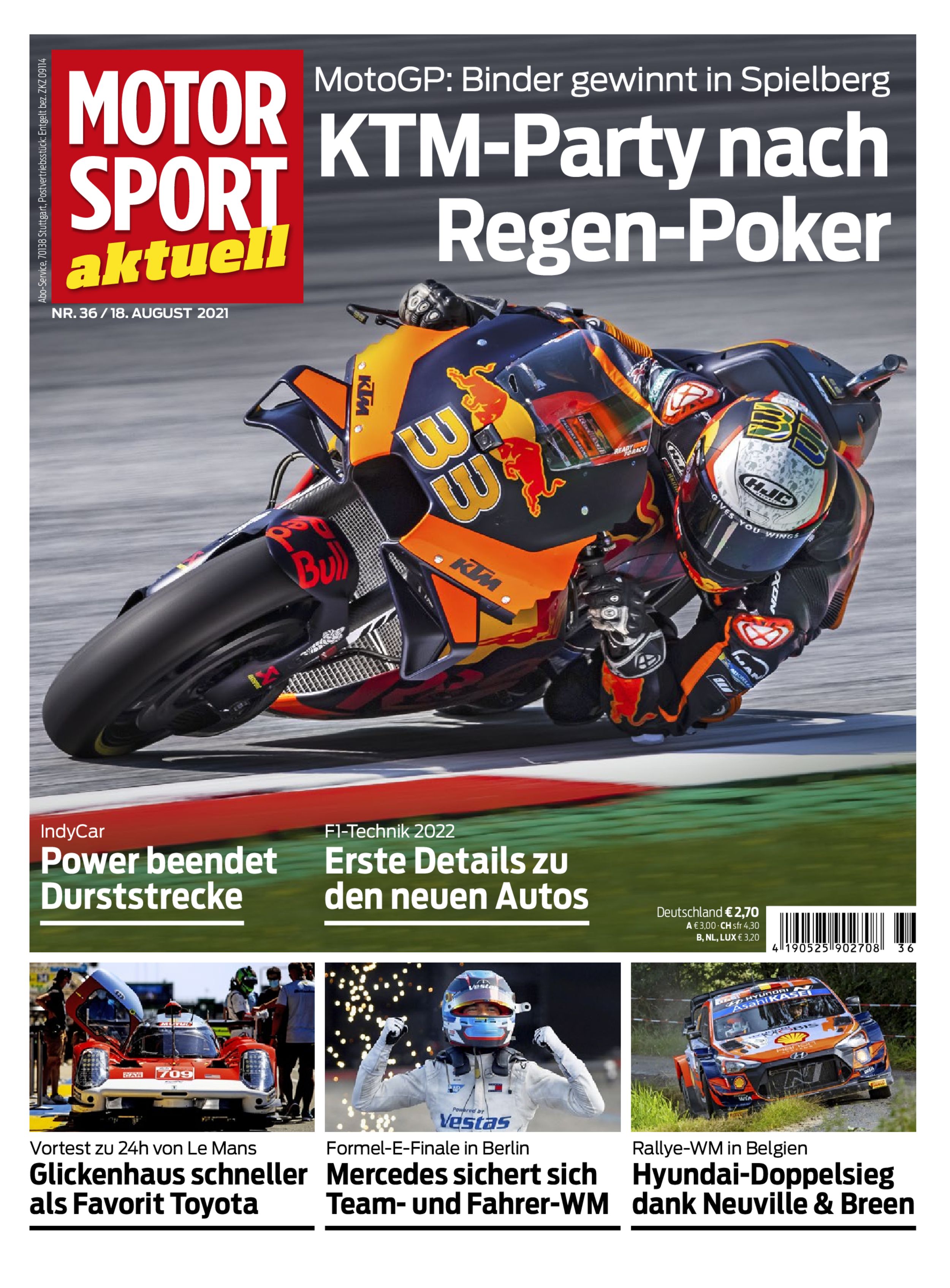 MOTORSPORT aktuell ePaper 36/2021