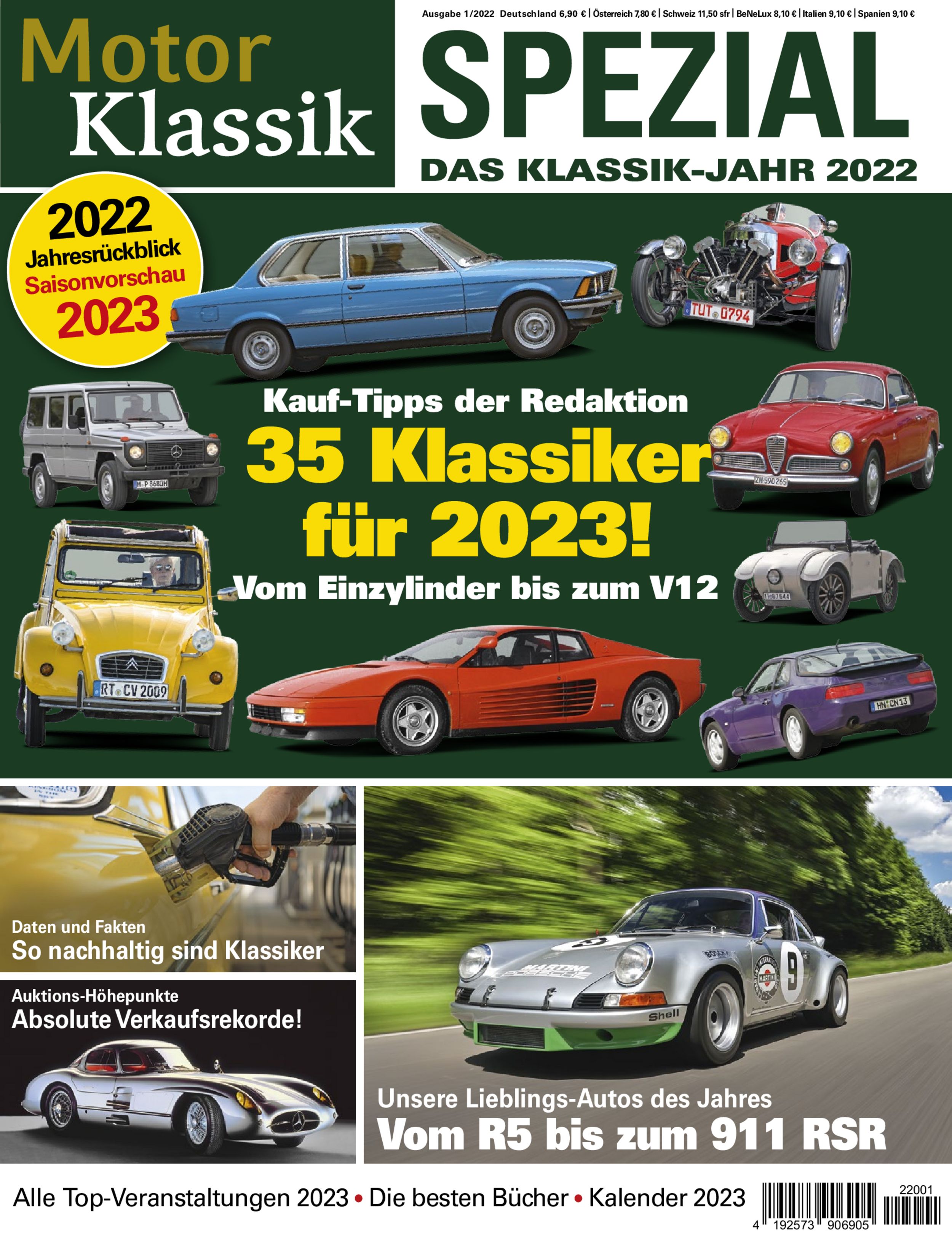 Motor Klassik Sonderheft ePaper 01/2022