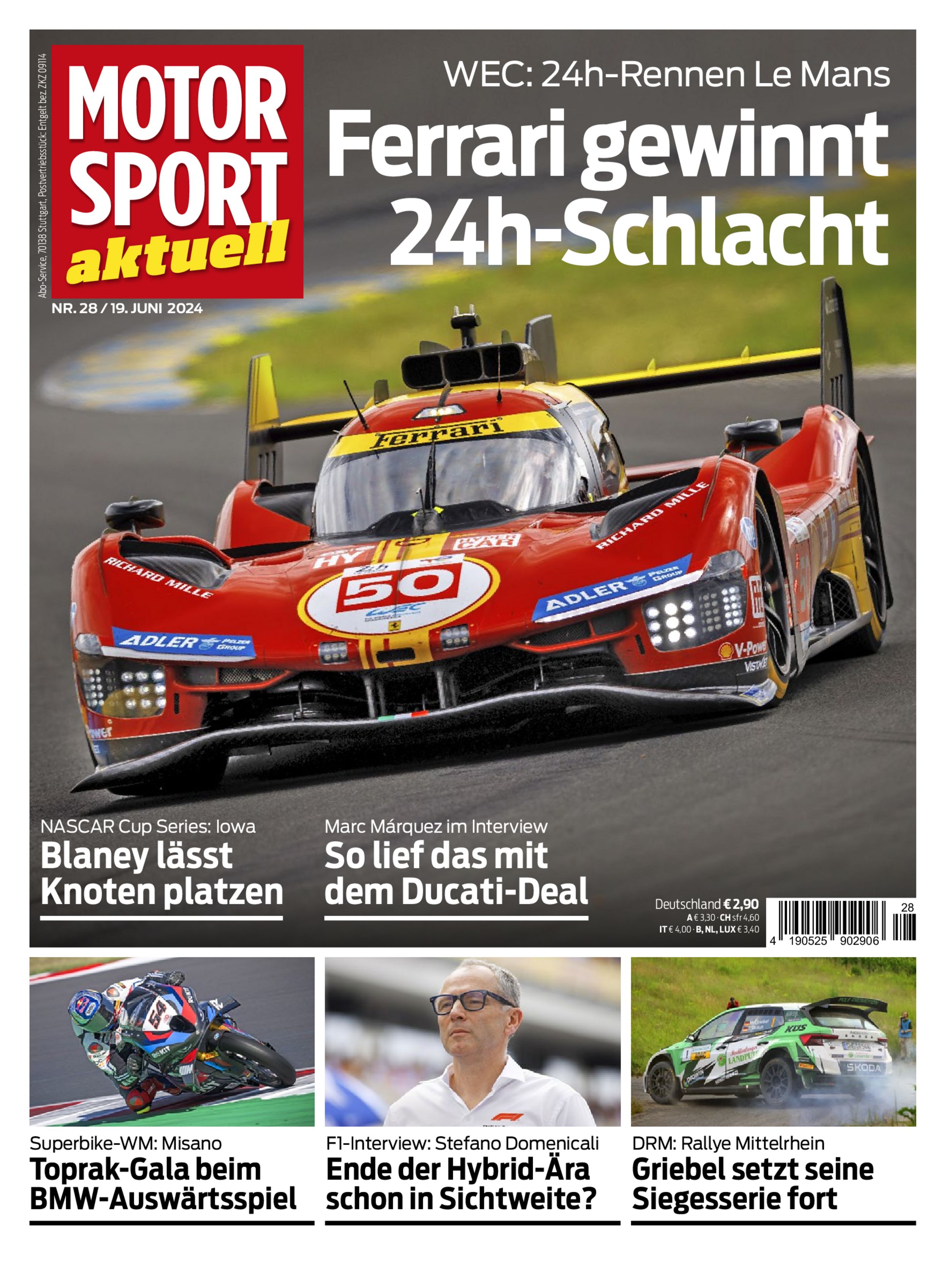 MOTORSPORT aktuell ePaper 28/2024