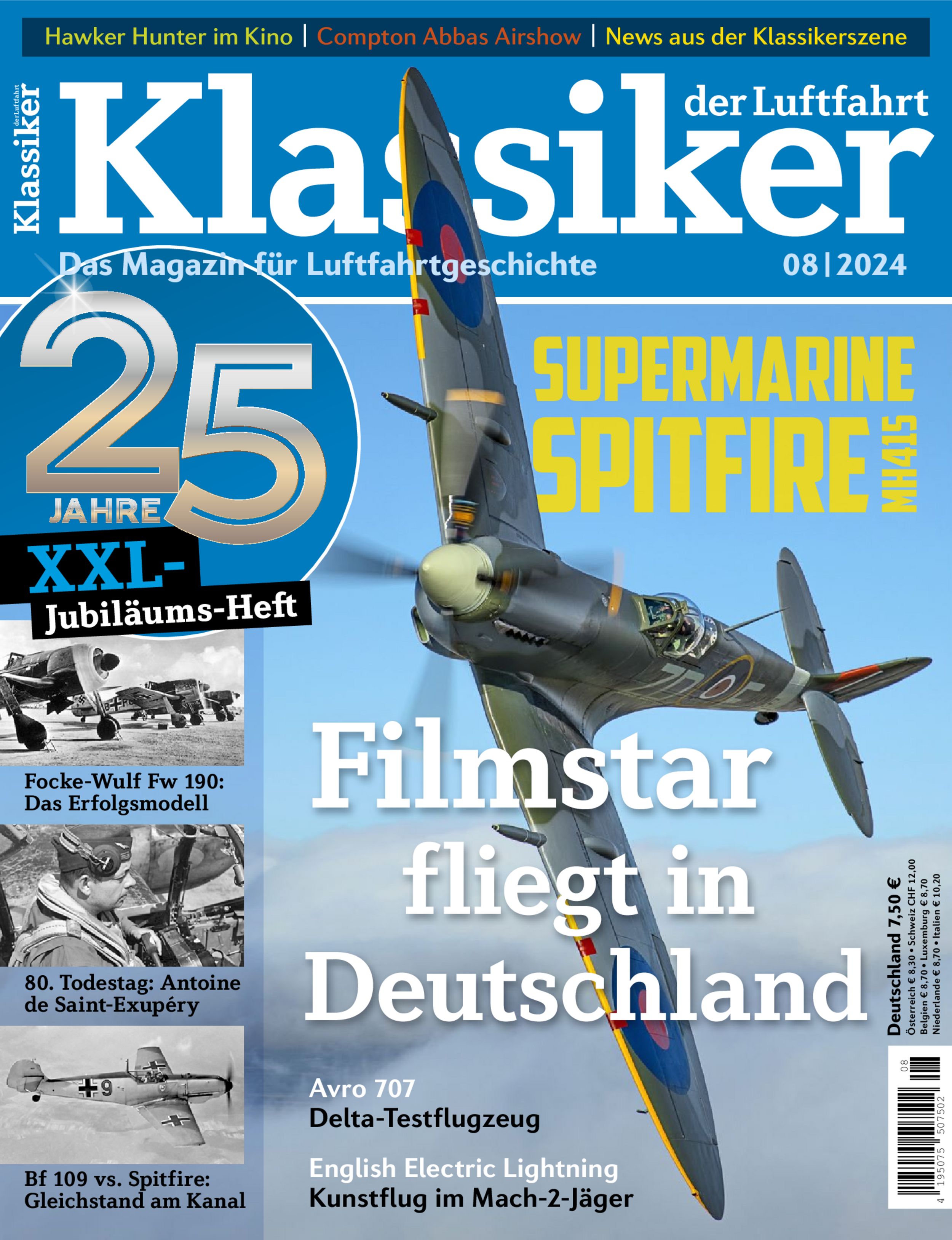 Klassiker der Luftfahrt ePaper 08/2024